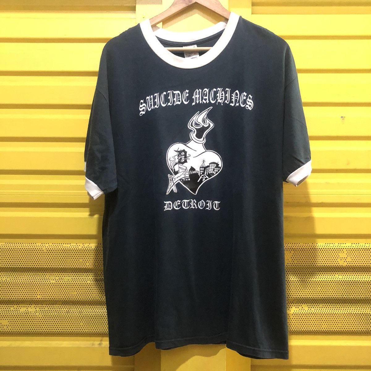 image of Anvil x Band Tees Suicide Machines Band Tee in Black, Men's (Size XL)