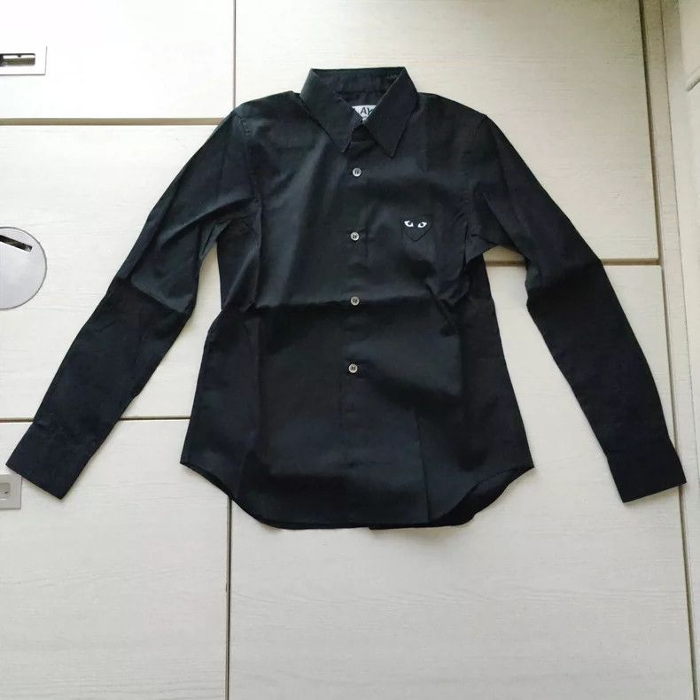 Comme des Garcons Comme Des Garcons Black heart-shaped shirt Size XS / US 0-2 / IT 36-38 - 1 Thumbnail