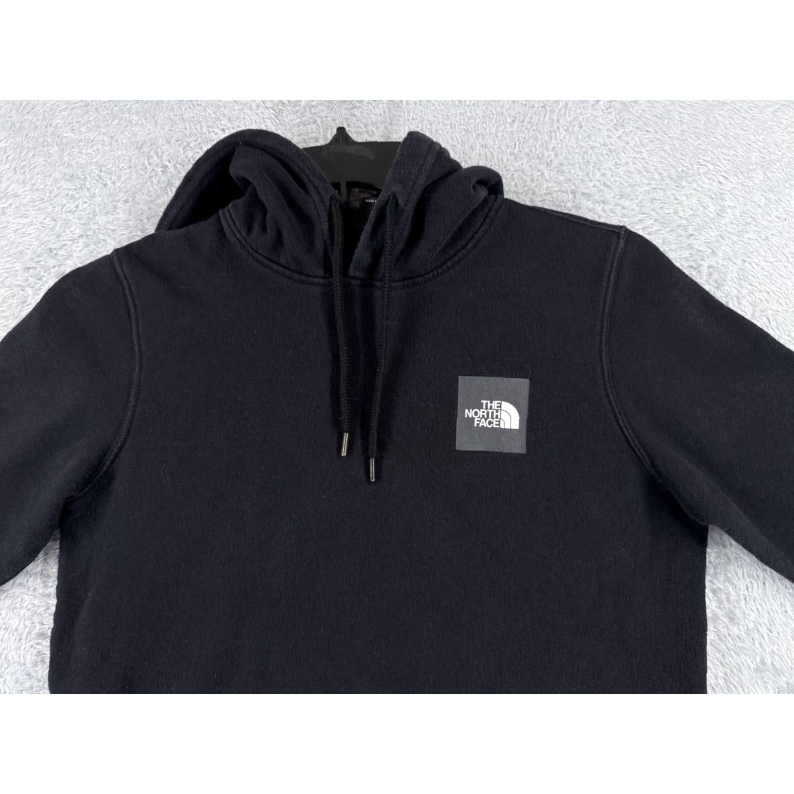 The North Face The North Face Hoodie Women Small Black Long Sleeve Pullover Cotton Blend Jersey Size S / US 4 / IT 40 - 4 Thumbnail