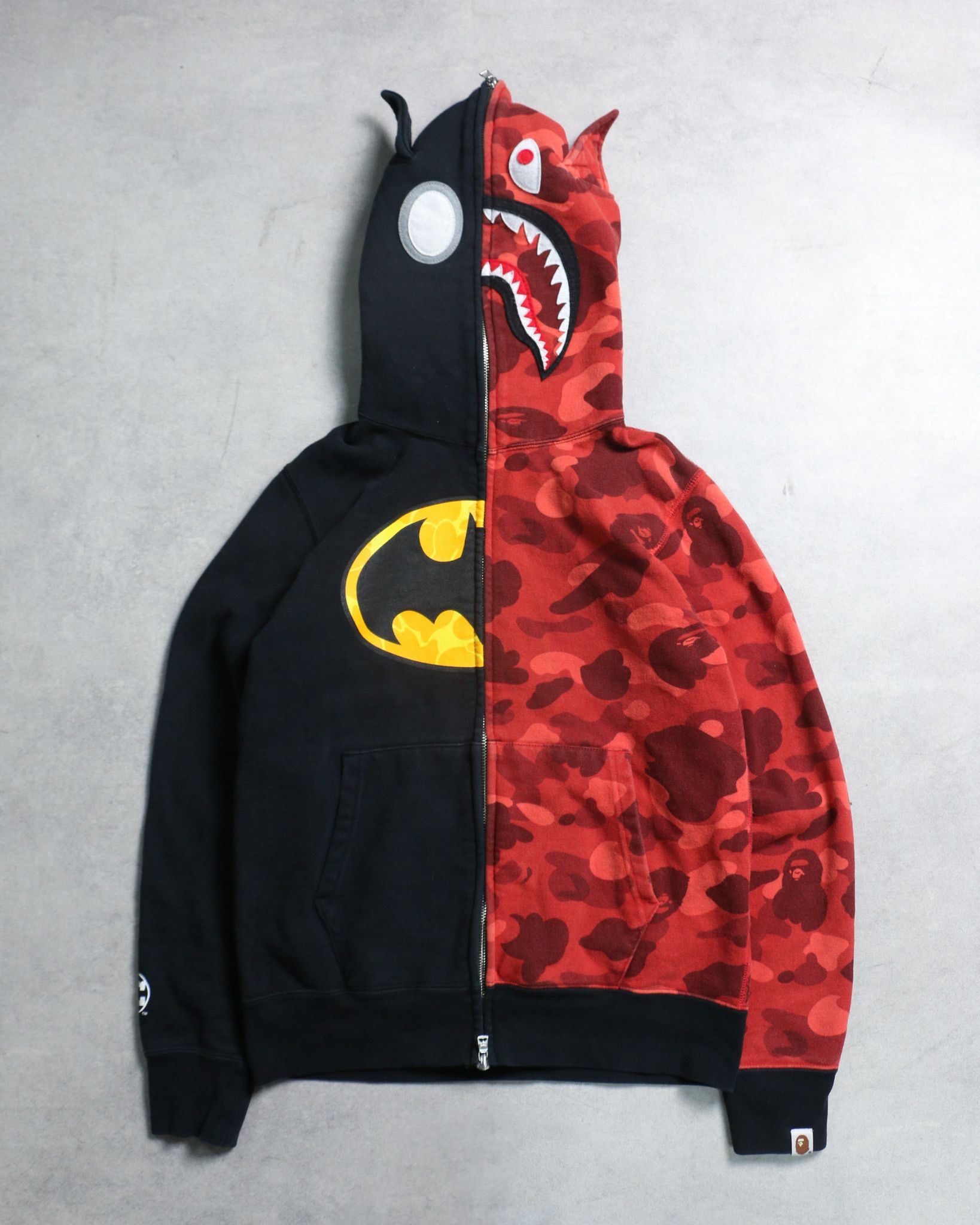 Bape × DC Comics Bape X DC Comics Full Zip Hoodie | Grailed