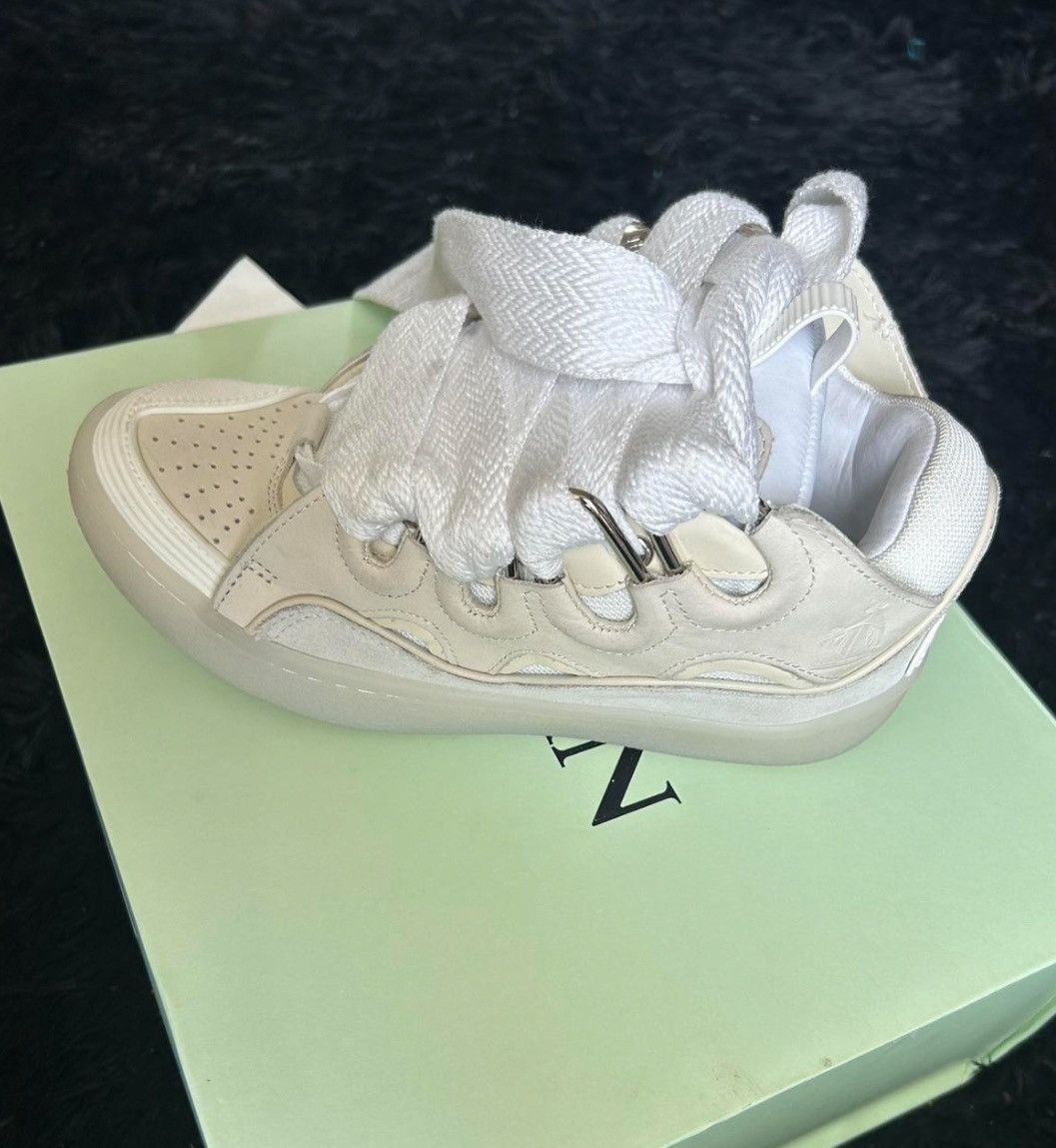 Lanvin Lanvin cream and white Size US 5.5 / EU 38 - 1 Thumbnail