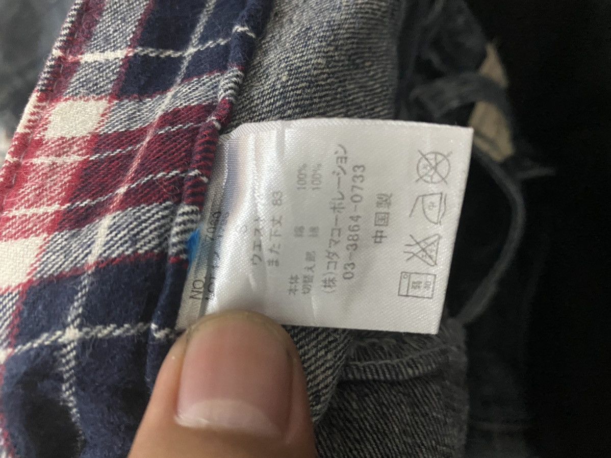 Japanese Brand 🔥 Double Waist Jeans X Wild Life Size US 29 - 10 Thumbnail