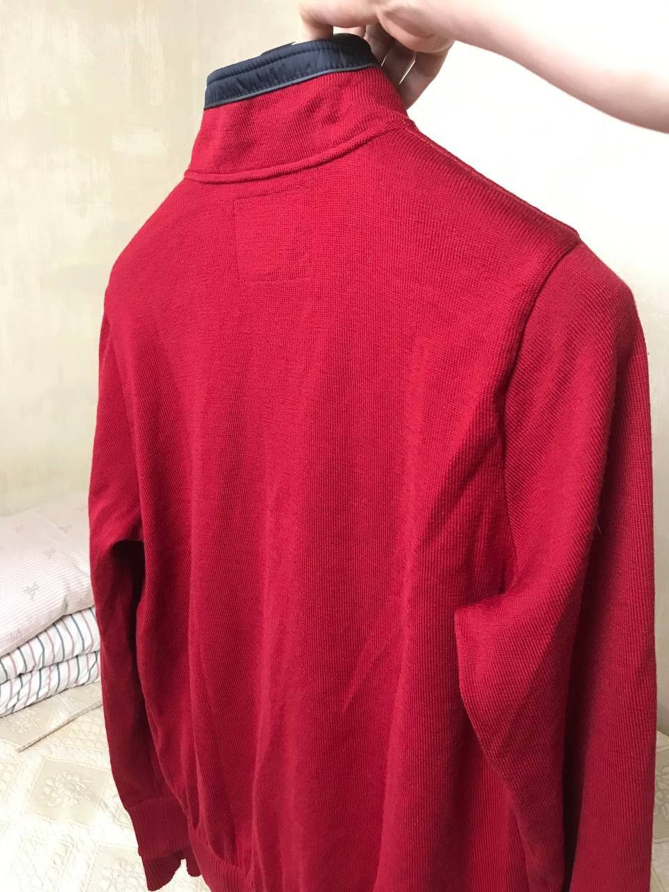 Paul & Shark 🔥 Paul Shark Yachting Wool Full Zip Sweater Pullover Logo Size US L / EU 52-54 / 3 - 8 Thumbnail