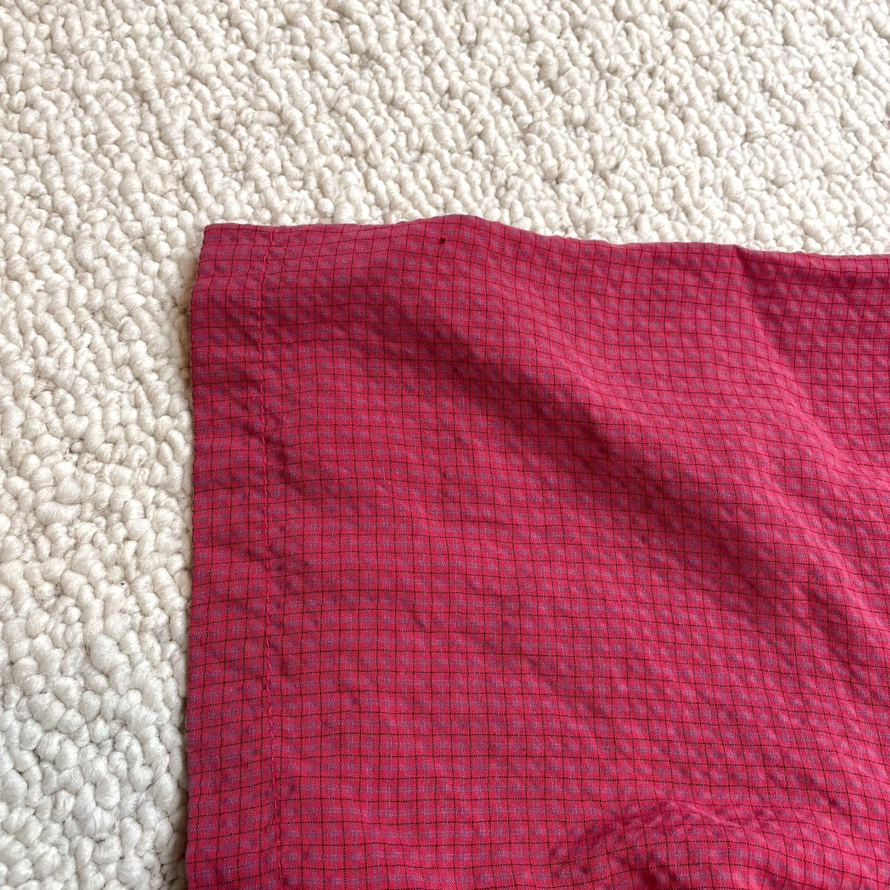 Ocean Pacific OP Button Up Shirt Mens 2XL Red Check Short Sleeve Rayon Ocean Pacific Button-Up Collared Shirt Casual Mens 2XL Red Check Ocean Pacific Size US XXL / EU 58 / 5 - 4 Thumbnail