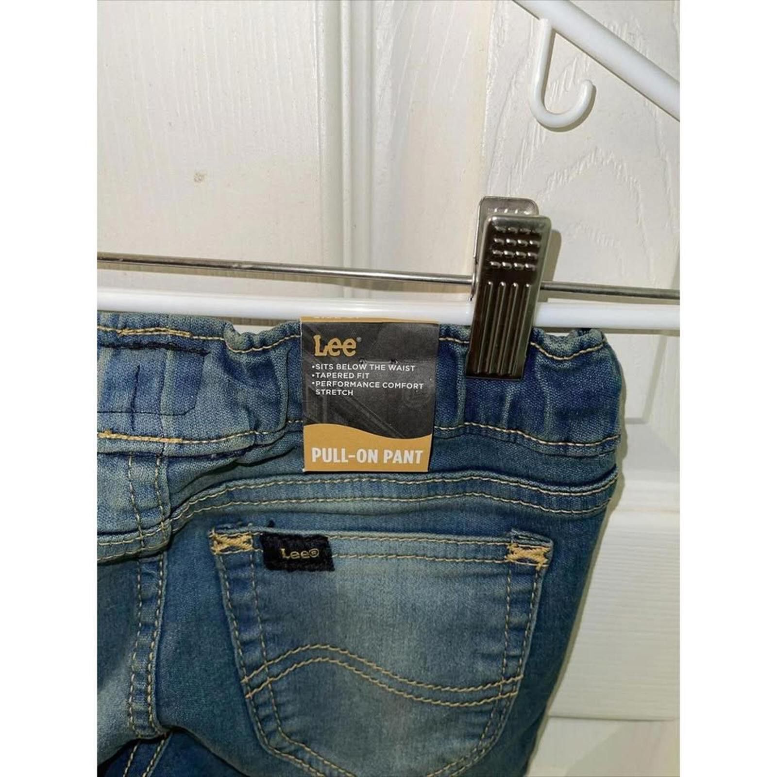 Other Lee Kids Dusk Blue Pull-On Pants - Tapered Fit, Size 4T Size ONE SIZE - 8 Thumbnail