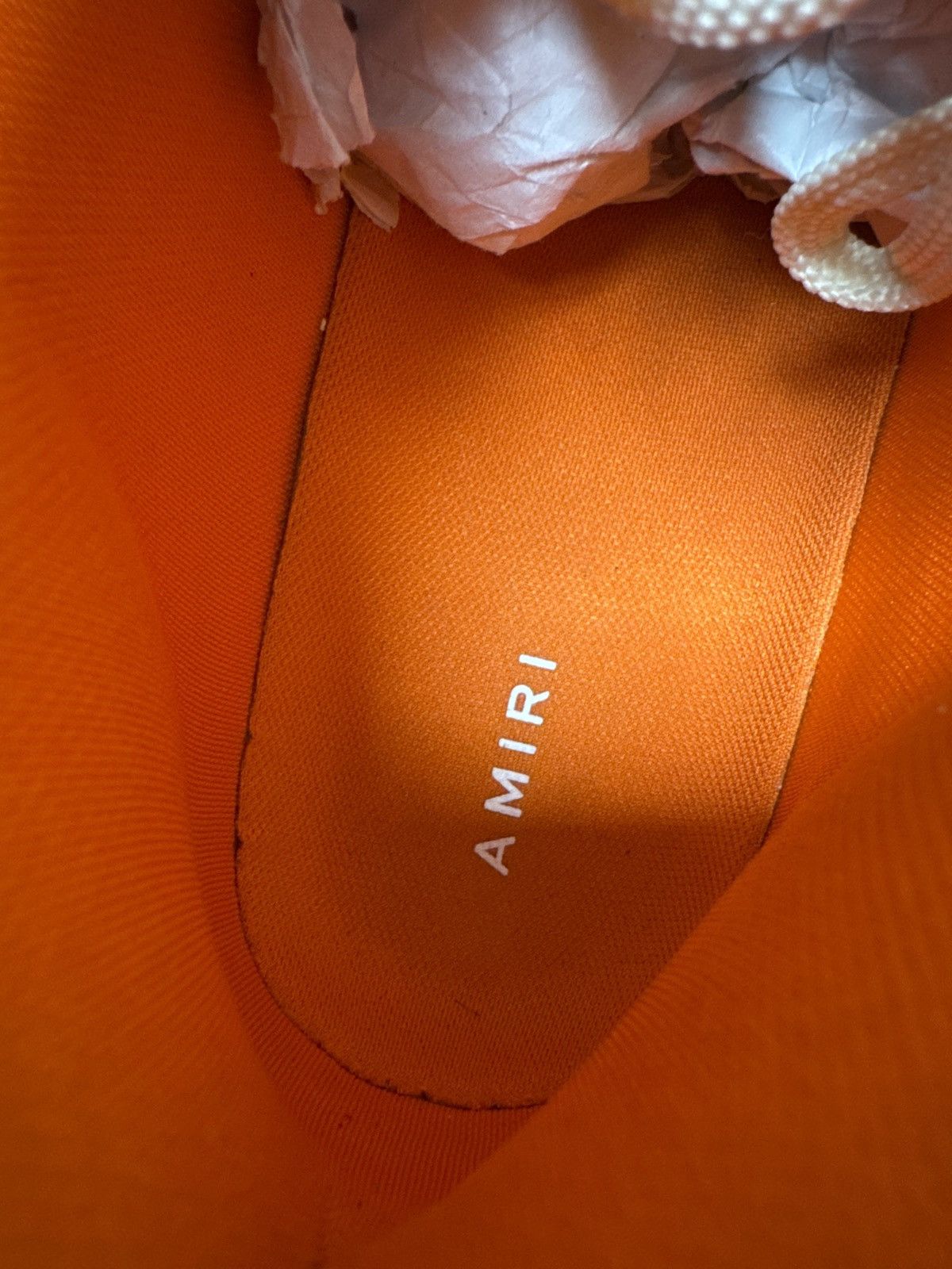 Amiri AMIRI SKEL TOP HIGH BANDANA ORANGE Size US 9 / EU 42 - 7 Thumbnail