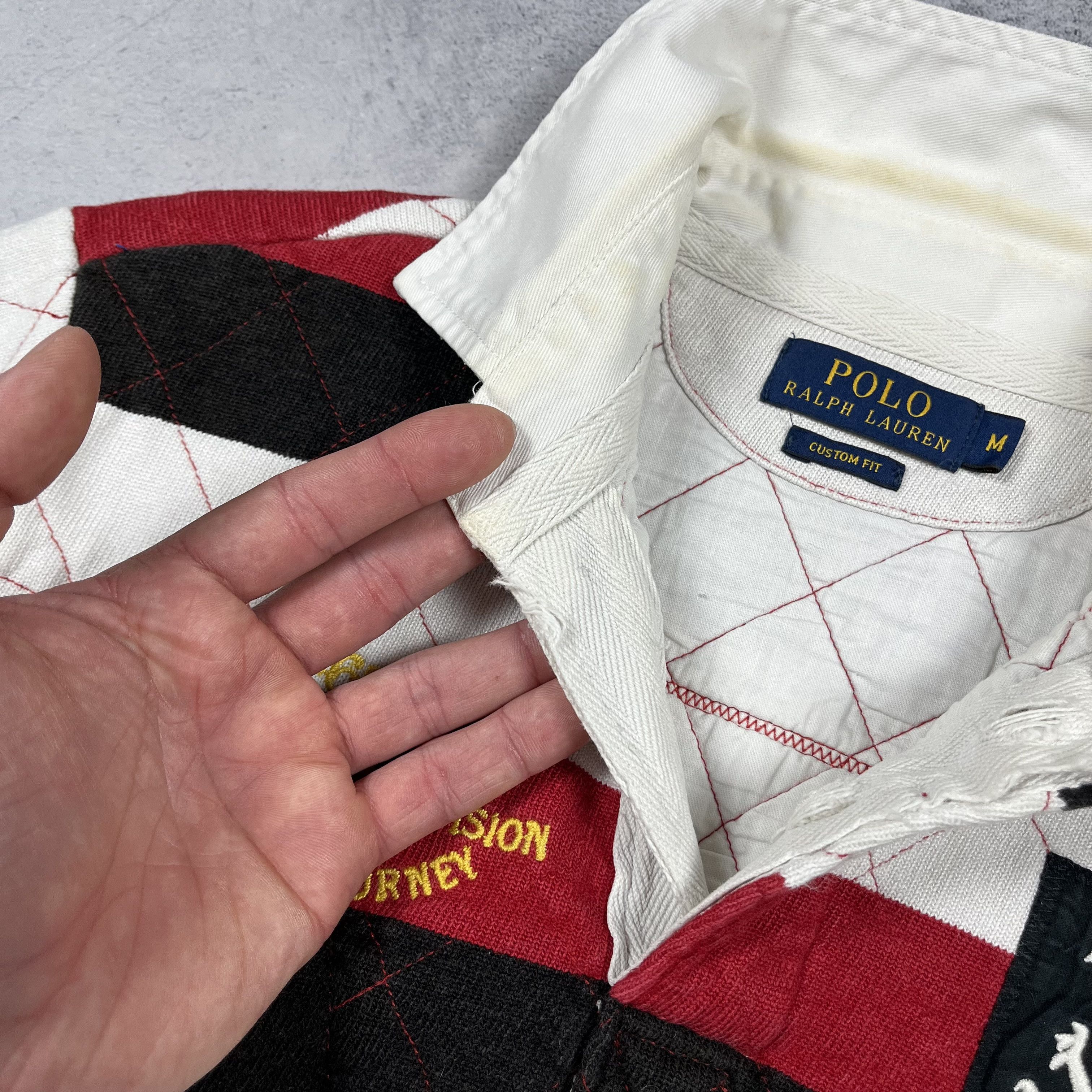 Polo Ralph Lauren Vintage Polo Ralph Lauren Big Logo Rugby Shirt 90’s Size US M / EU 48-50 / 2 - 17 Thumbnail