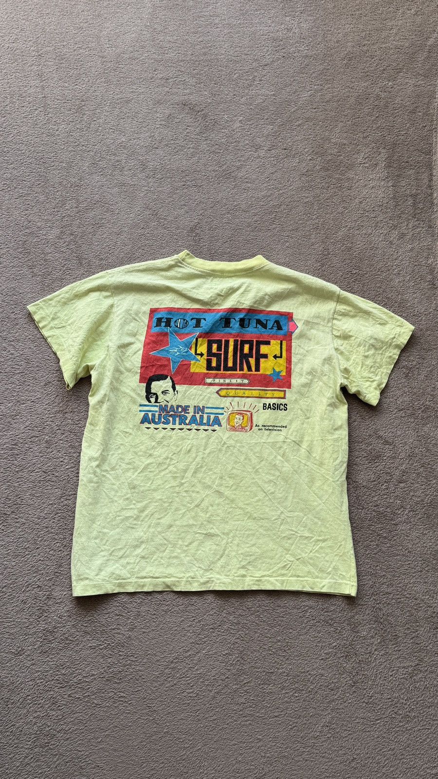 Hysteric Glamour Vintage 90s Hot Tuna Big Logo Made in Australia Surf tee Size US M / EU 48-50 / 2 - 1 Thumbnail