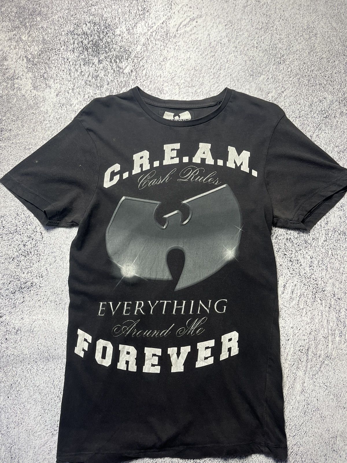Band Tees Vintage CREAM WU TANG FOREVER TOUR MERCH Rare Size US XS / EU 42 / 0 - 8 Thumbnail