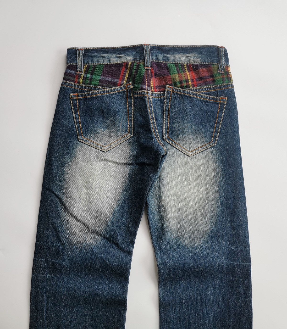 Japanese Brand Copper Smith American Patchwork Jeans Size US 30 / EU 46 - 6 Thumbnail