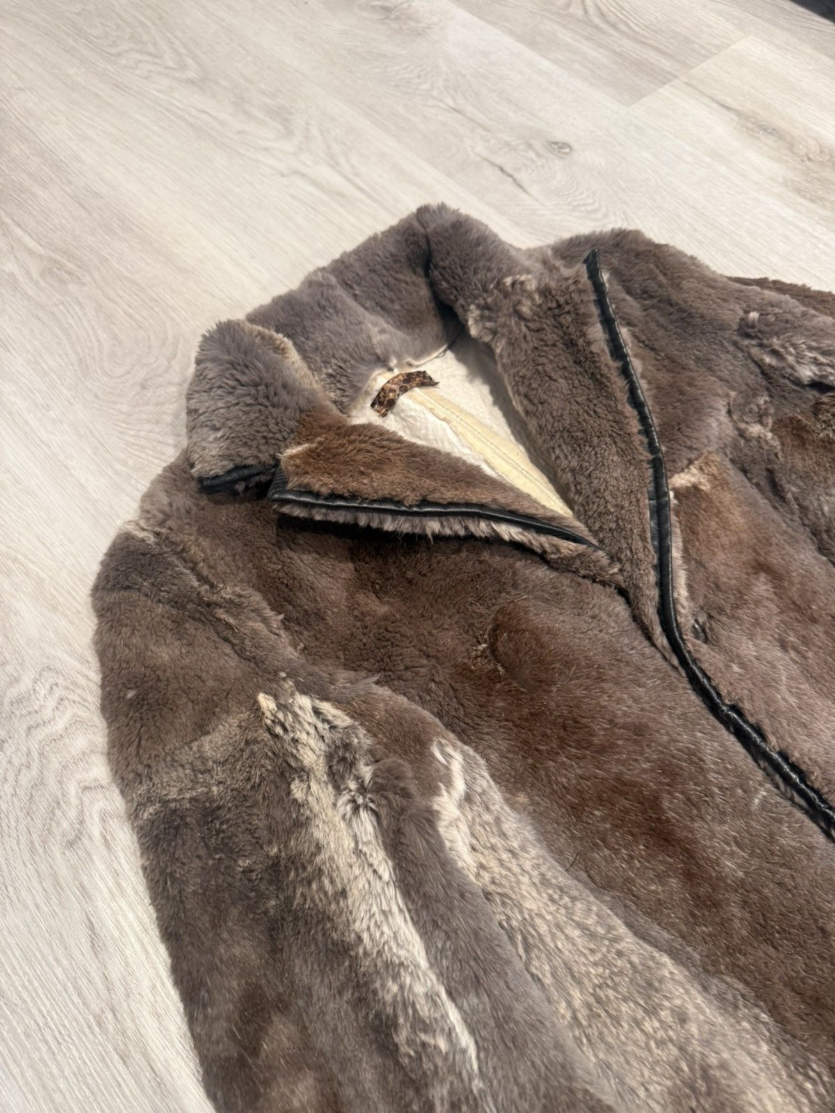 If Six Was Nine keith rabbit fur jacket!! Size US S / EU 44-46 / 1 - 3 Thumbnail
