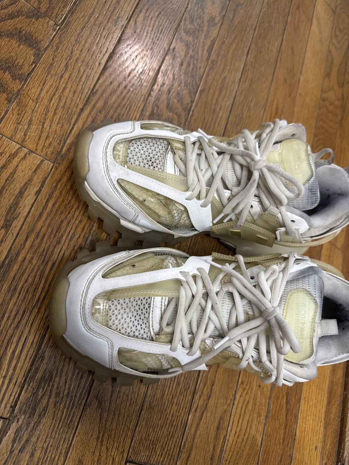 Balenciaga Track Clear Sole Sneaker Size US 12 / EU 45 - 7 Thumbnail