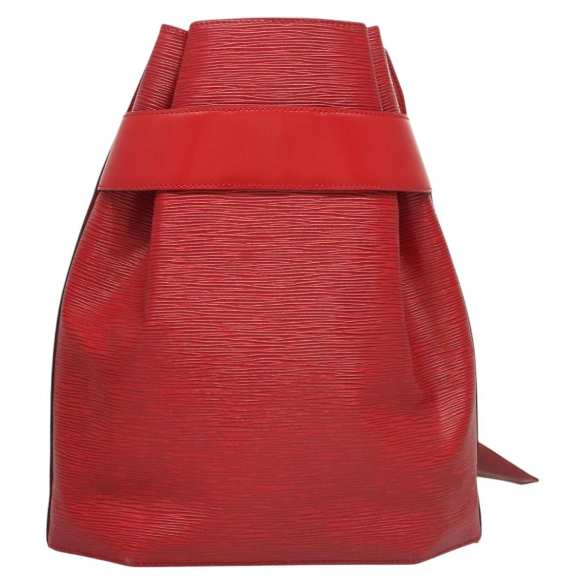 Louis Vuitton LOUIS VUITTON Epi Sac Depaule GM Shoulder Bag Red M80197 Size ONE SIZE - 2 Thumbnail