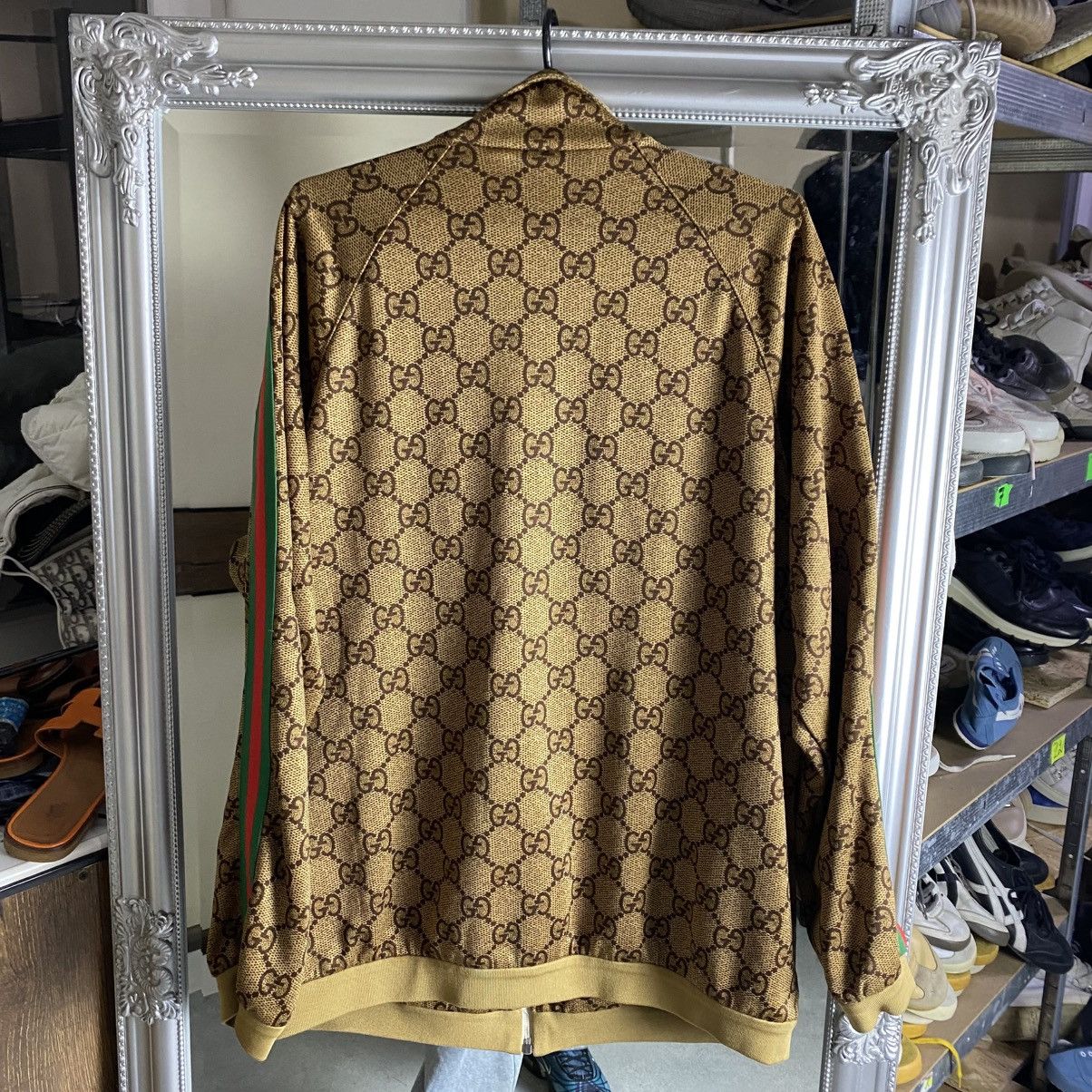 Gucci GUCCI LOGO ZIP JACKET MONOGRAM LUXURY Size US L / EU 52-54 / 3 - 12 Thumbnail