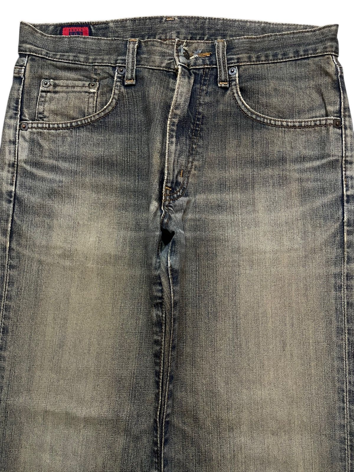 Edwin Vintage Edwin 503z Mud Wash Faded Style Whiskers Loose Jeans Size US 30 / EU 46 - 3 Thumbnail