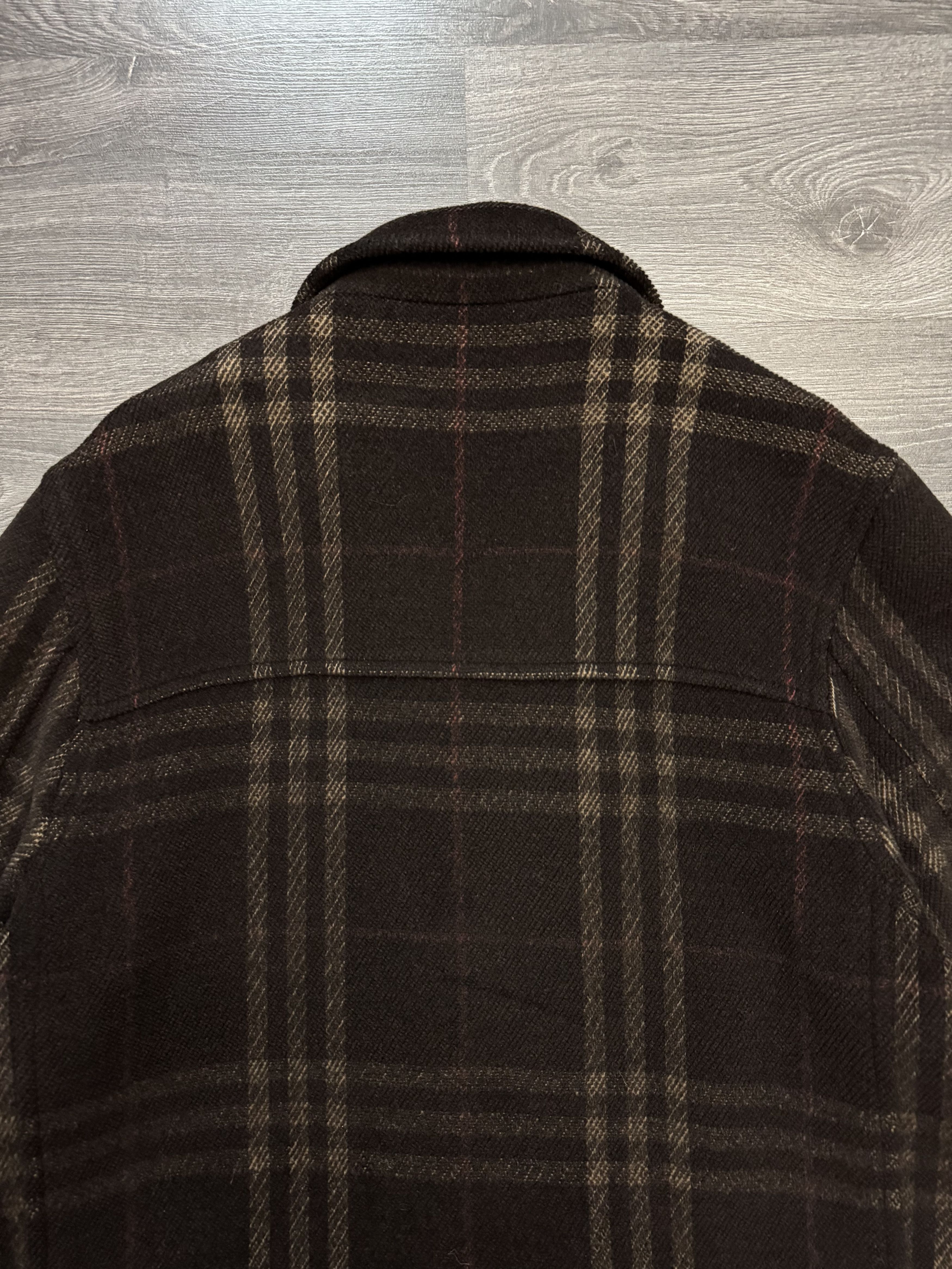 Burberry Vintage Burberry Brown Nova Check Wool Coat Size US L / EU 52-54 / 3 - 9 Thumbnail