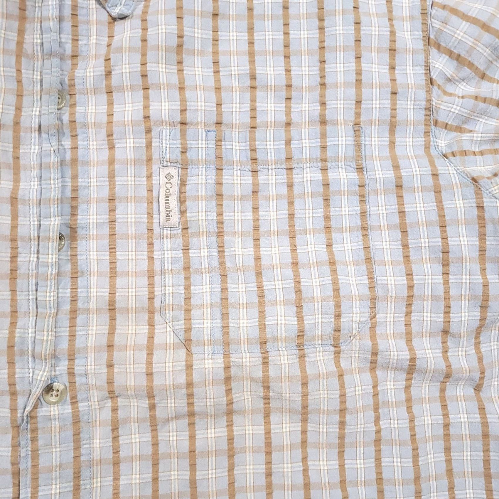 Vintage Columbia XCO Shirt Mens XL Short Sleeve Button Up Fishing Grunge Outdoor Shirt Size US XL / EU 56 / 4 - 4 Thumbnail