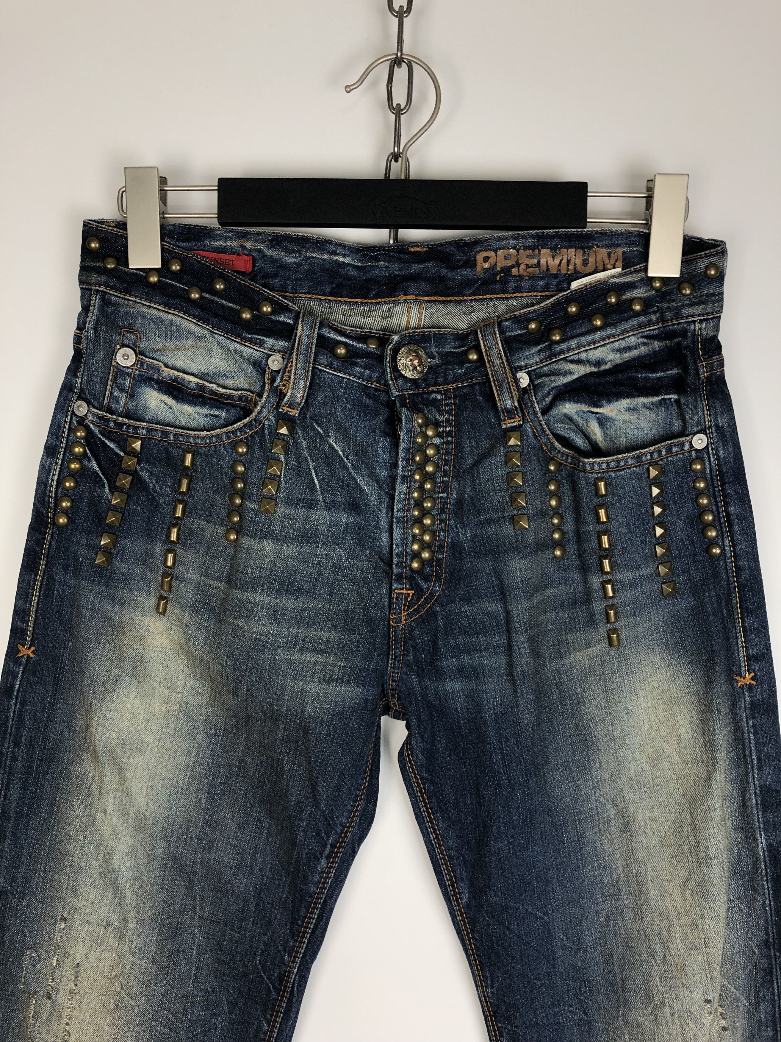 Guess Guess Premium Jeans Vintage Blue Denim Riot size 31x34 Size US 31 - 2 Thumbnail