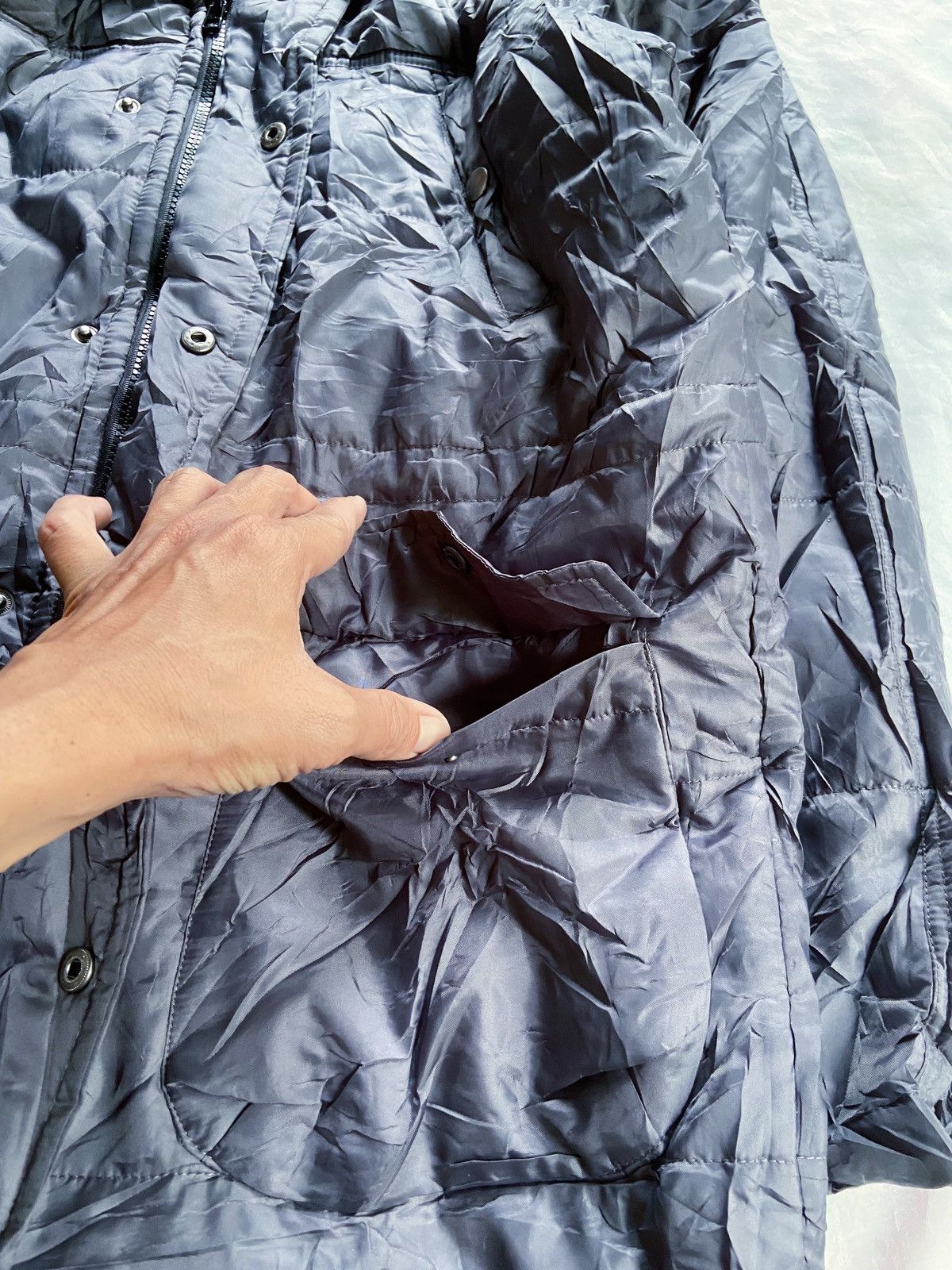 If Six Was Nine JAPANESE B.C FACTORY COAT FUR JACKET Size US L / EU 52-54 / 3 - 8 Thumbnail