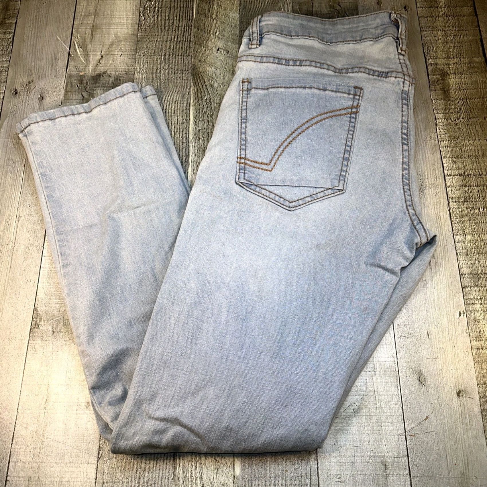 Ring Of Fire Ring of Fire Jeans Men 31x30 Denim Slim Regular Blue Cotton Blend Logo Casual Skinny Pants Size US 31 - 7 Thumbnail