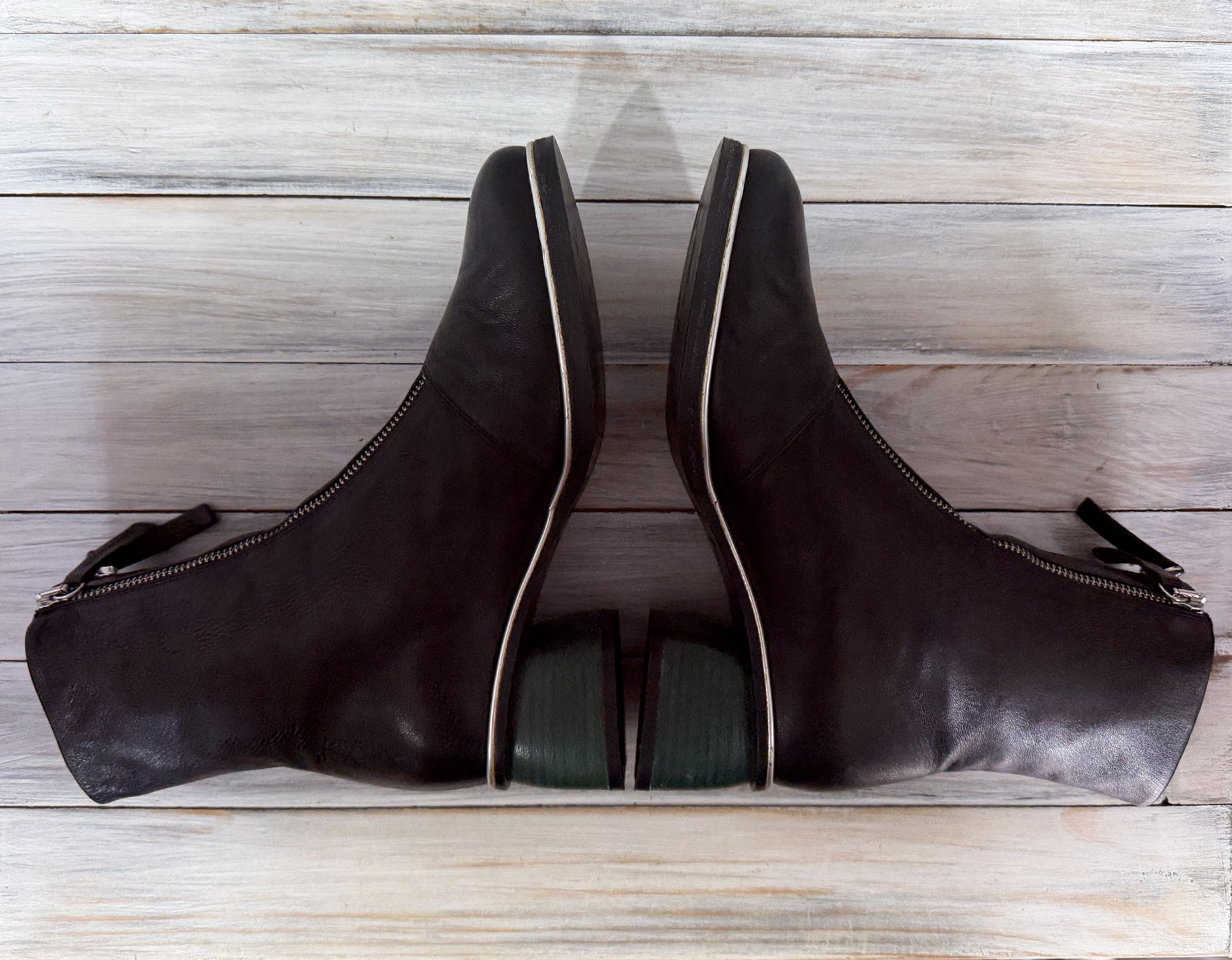 Halmanera HALMANERA Heels Leather Boots Handmade In Italy Luxury Brand Size US 8 / IT 38 - 7 Thumbnail