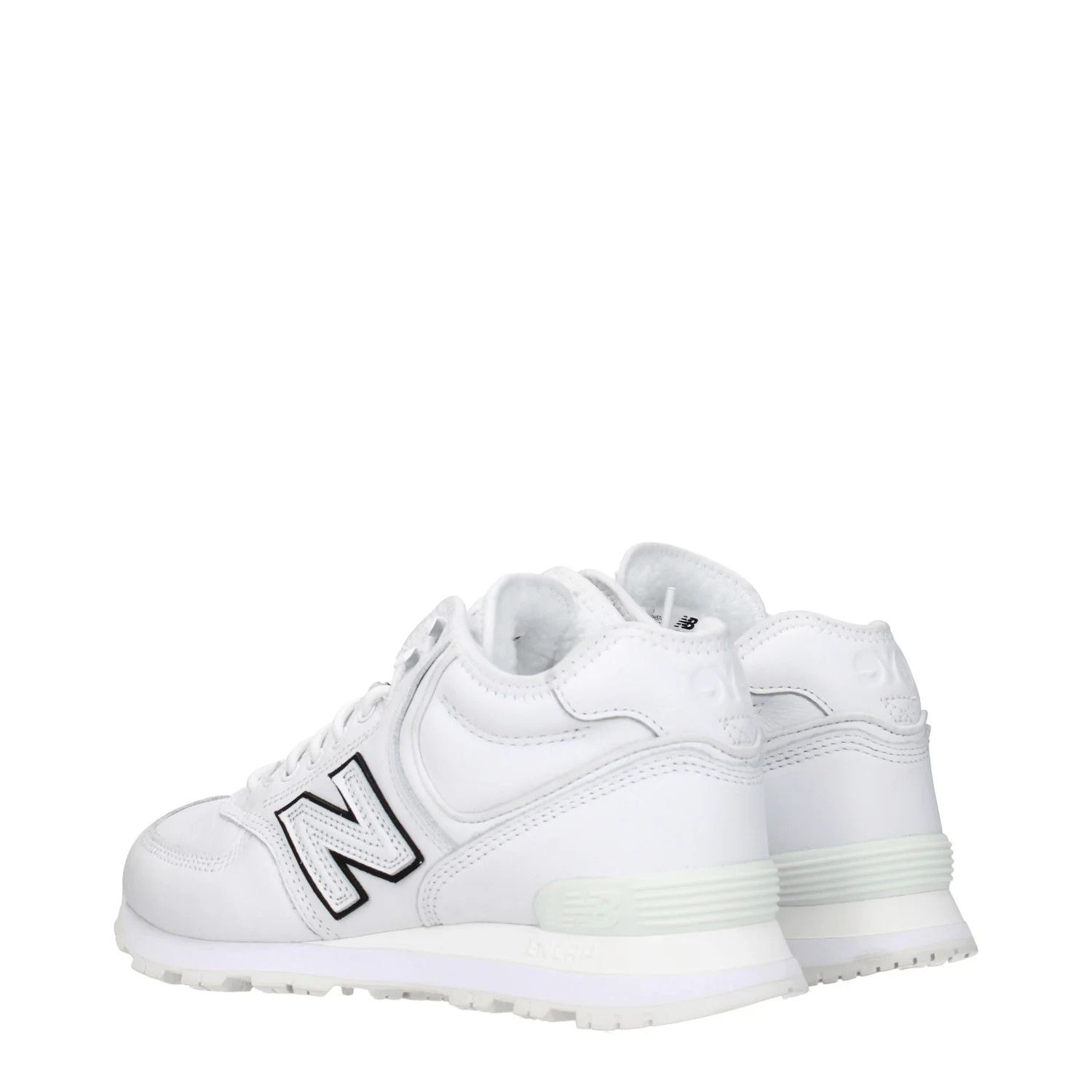 New Balance ob1o1e0925 Leather Low-Top Sneakers in White Size US 10 / EU 43 - 4 Thumbnail