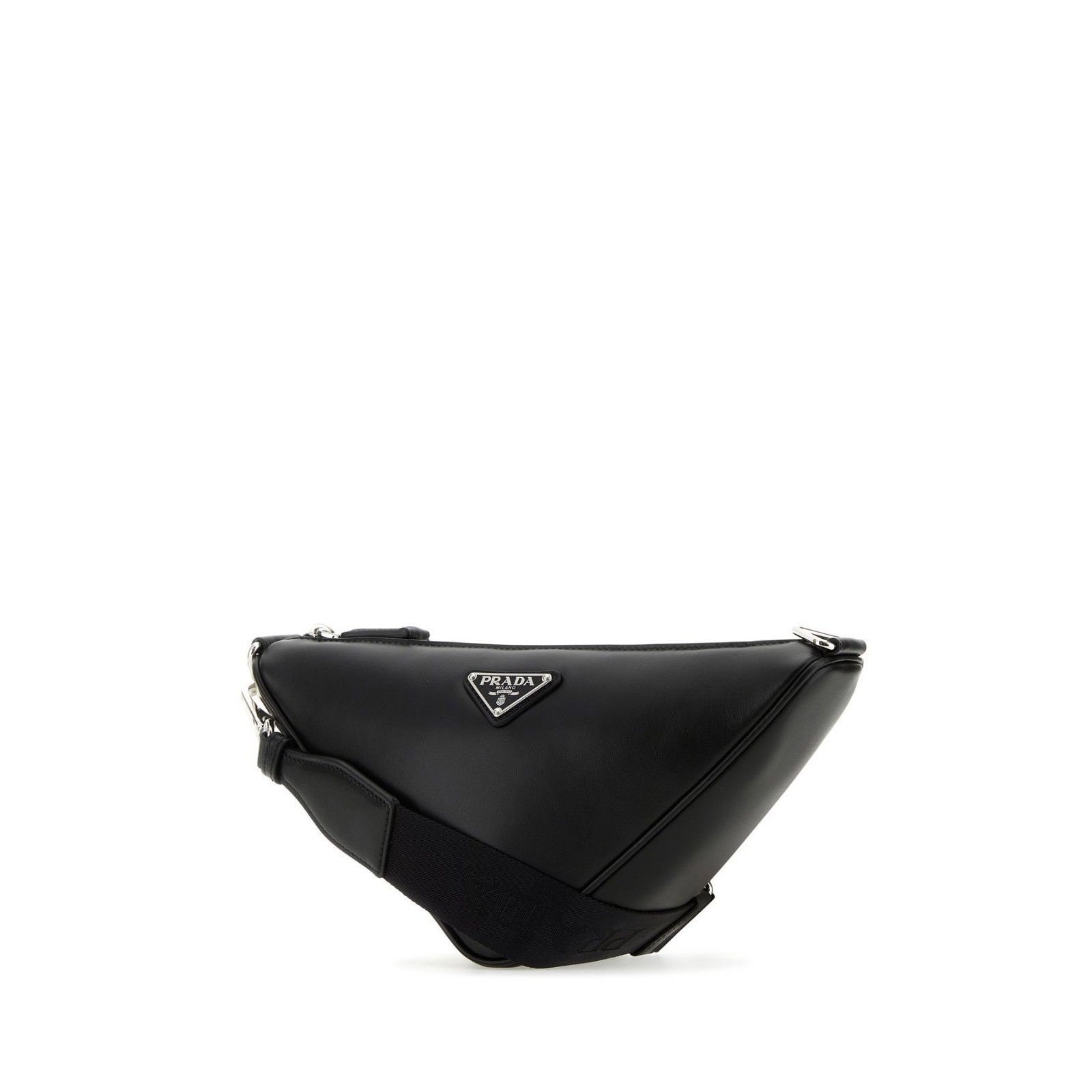 Prada PRADA Triangle Black Crossbody Bag New & Authentic Size ONE SIZE - 2 Thumbnail