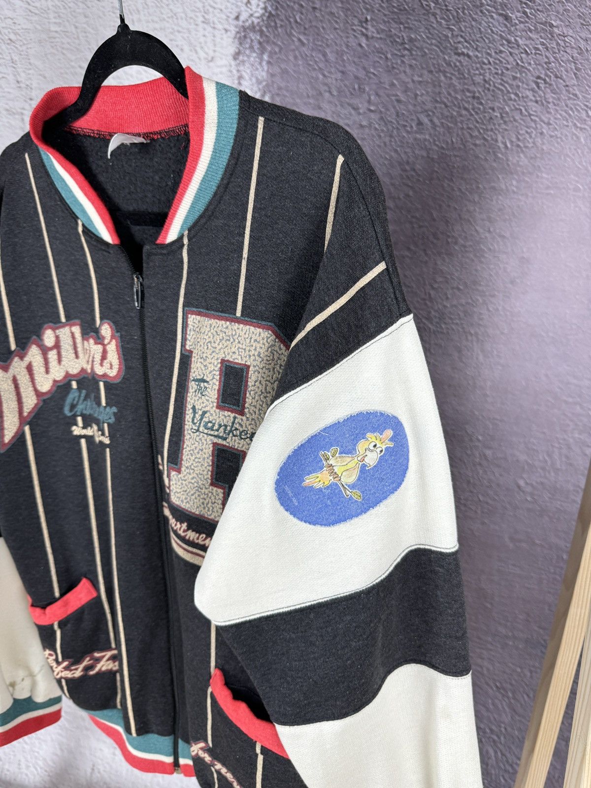 Vintage Vintage Millers Challenges The Yankees Cup league bomber Size US M / EU 48-50 / 2 - 13 Thumbnail