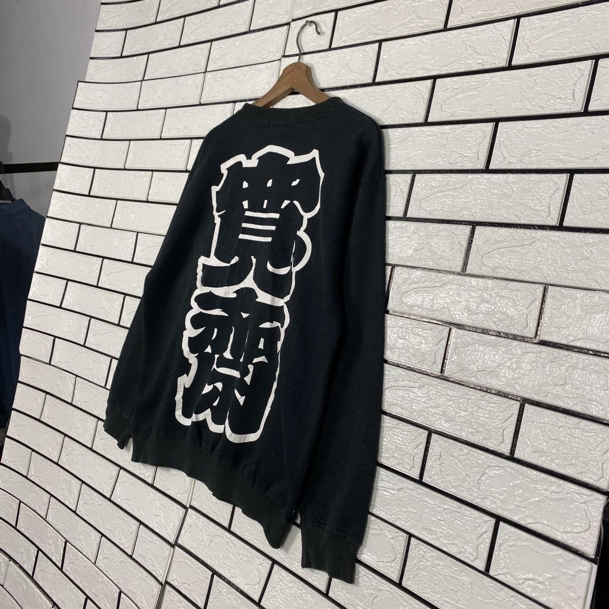 Kansai Yamamoto 📌Vintage Sweatshirt Kansai O2 Big Log Spell Out Size US M / EU 48-50 / 2 - 11 Thumbnail