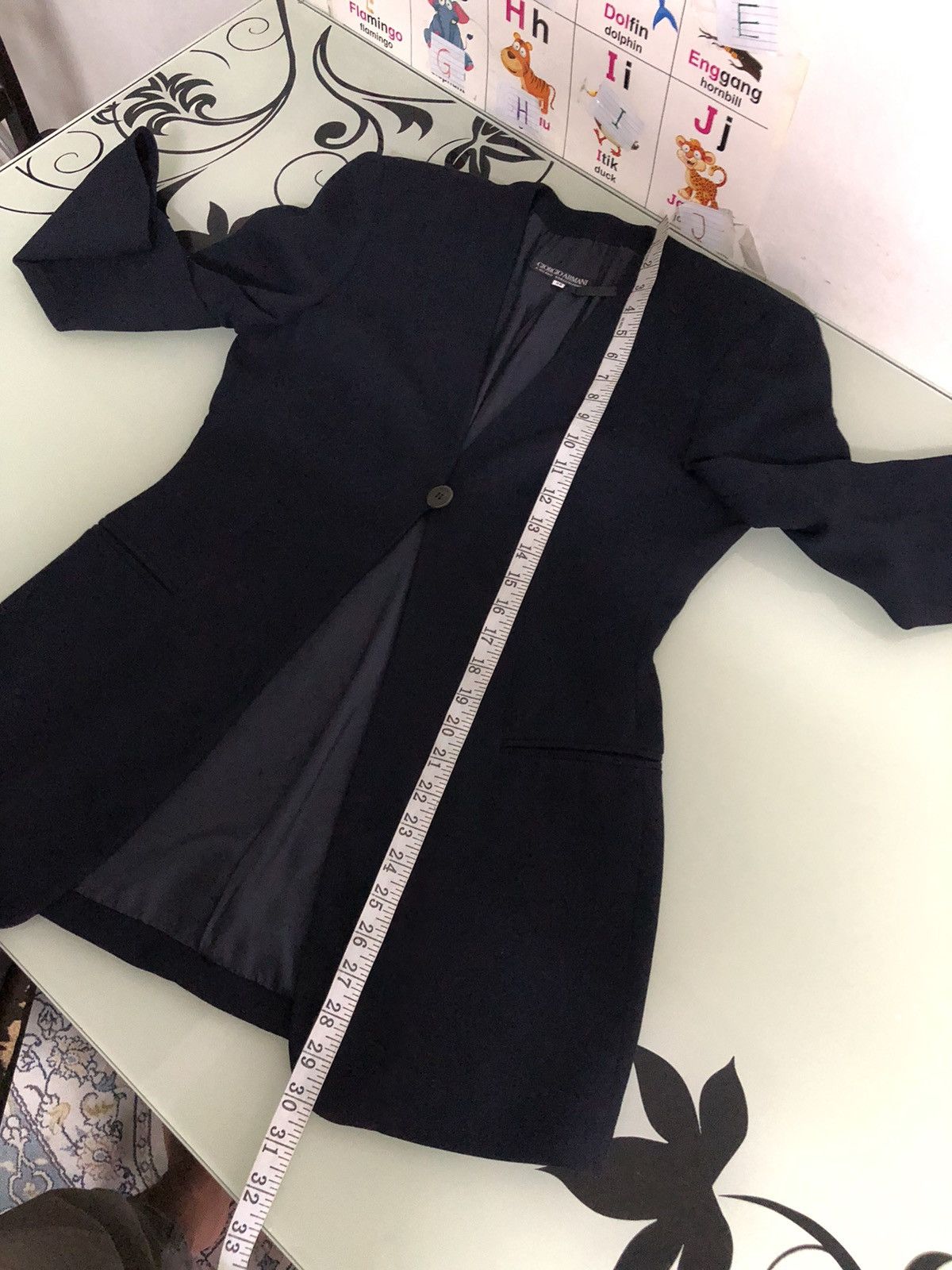 Giorgio Armani Giorgio Armani Single Breasted Blazer Jacket Blue Size XS / US 0-2 / IT 36-38 - 18 Thumbnail