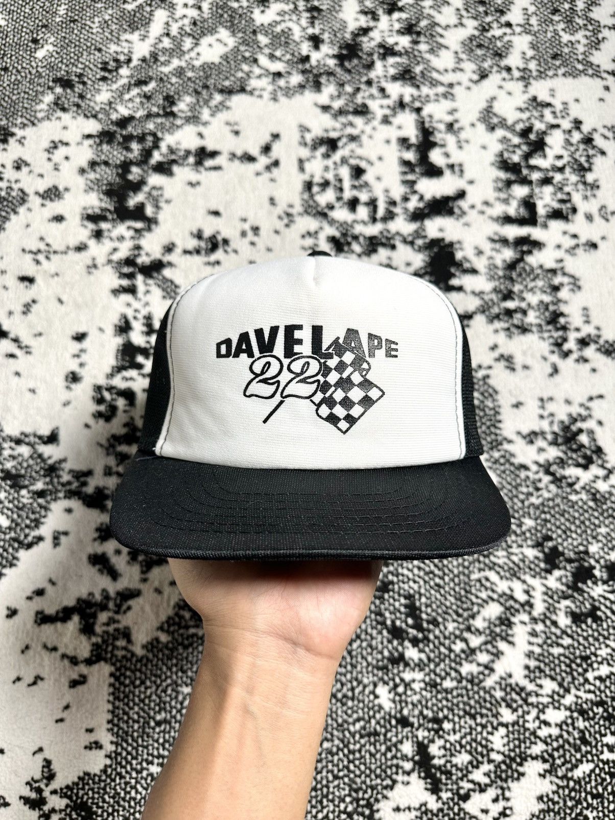 Vintage Nascar Davelape Trucker Vintage Hat Size ONE SIZE - 1 Thumbnail