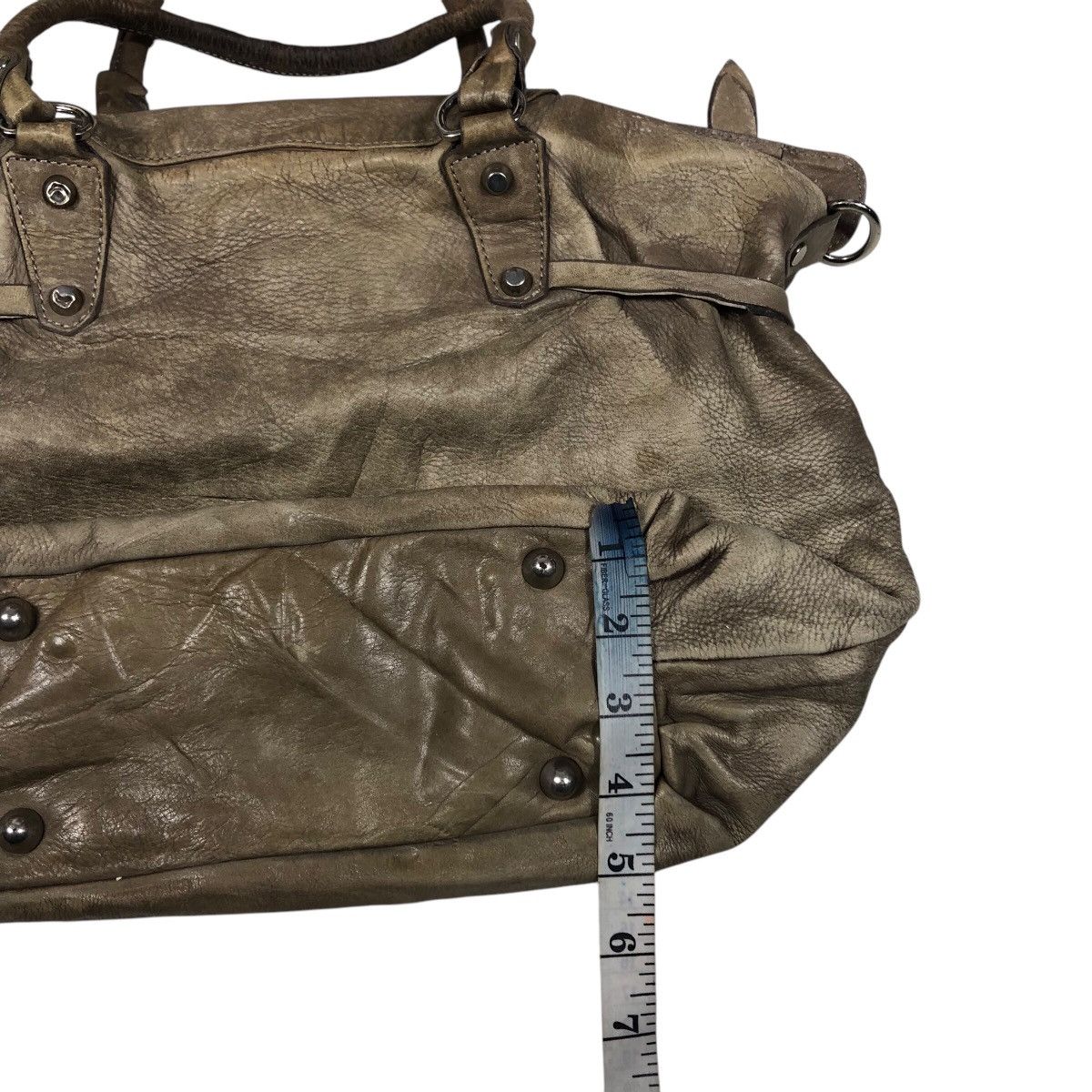Vintage 📌Vintage Genuine Leather Bag Carol J Designer Gianni Notaro Size ONE SIZE - 15 Thumbnail