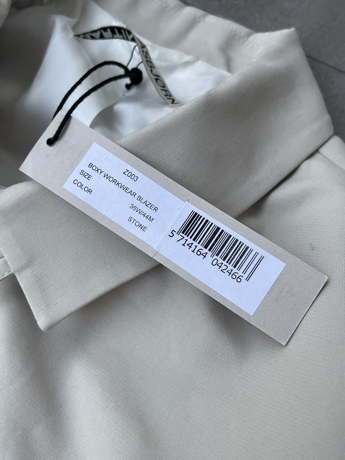 Martin Asbjorn !DS! AW22 Martin Asbjorn Beige Short Coat Jacket Size US M / EU 48-50 / 2 - 20 Thumbnail