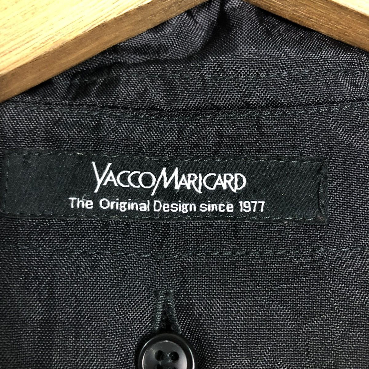 Japanese Brand 🔥RICH BLACK VTG OVERSIZE JACKET YACCO MARICARD ISSEY MIYAKE Size US M / EU 48-50 / 2 - 19 Thumbnail