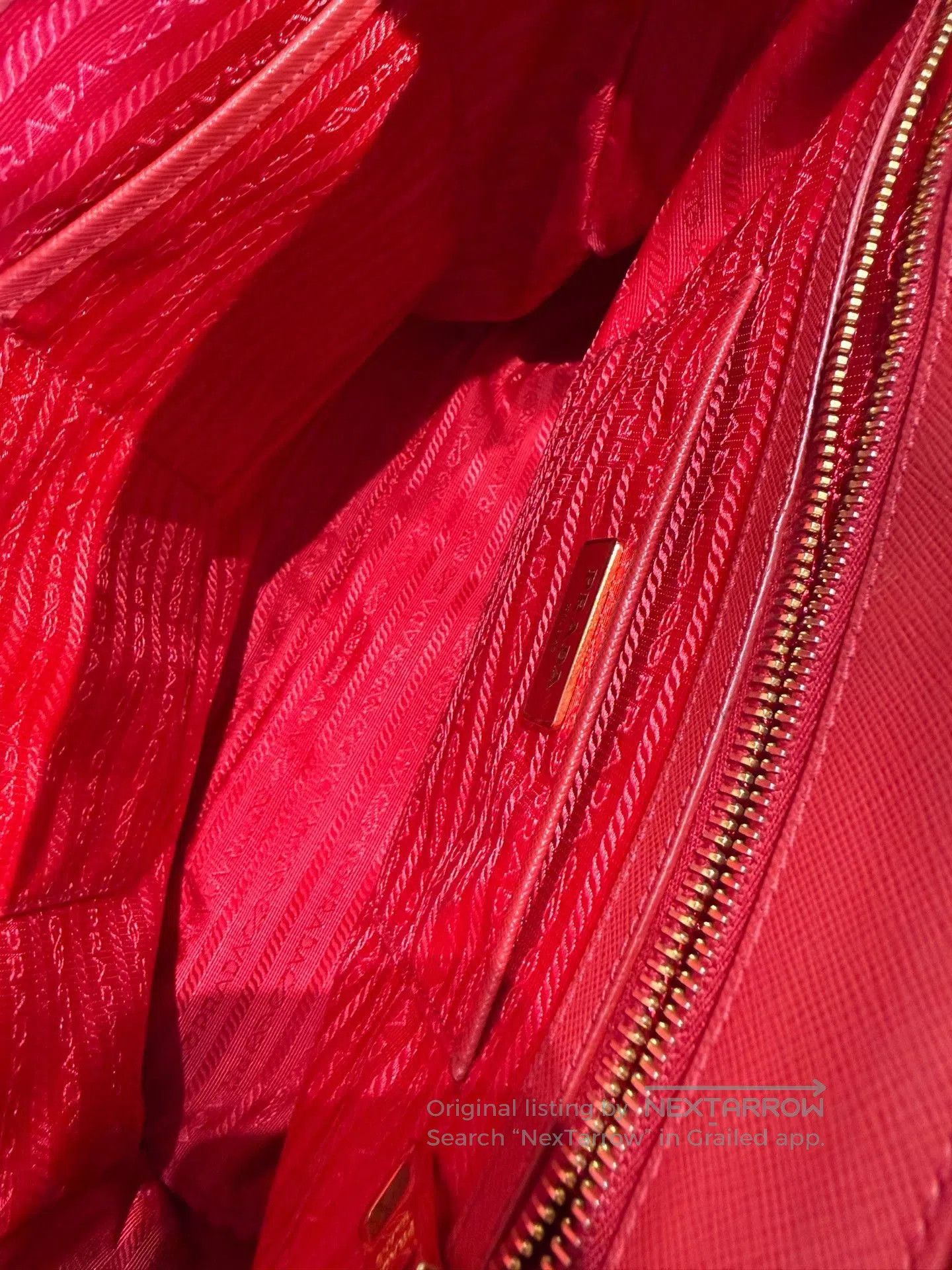 Prada Prada Red Killer Bag Large. Size ONE SIZE - 6 Thumbnail