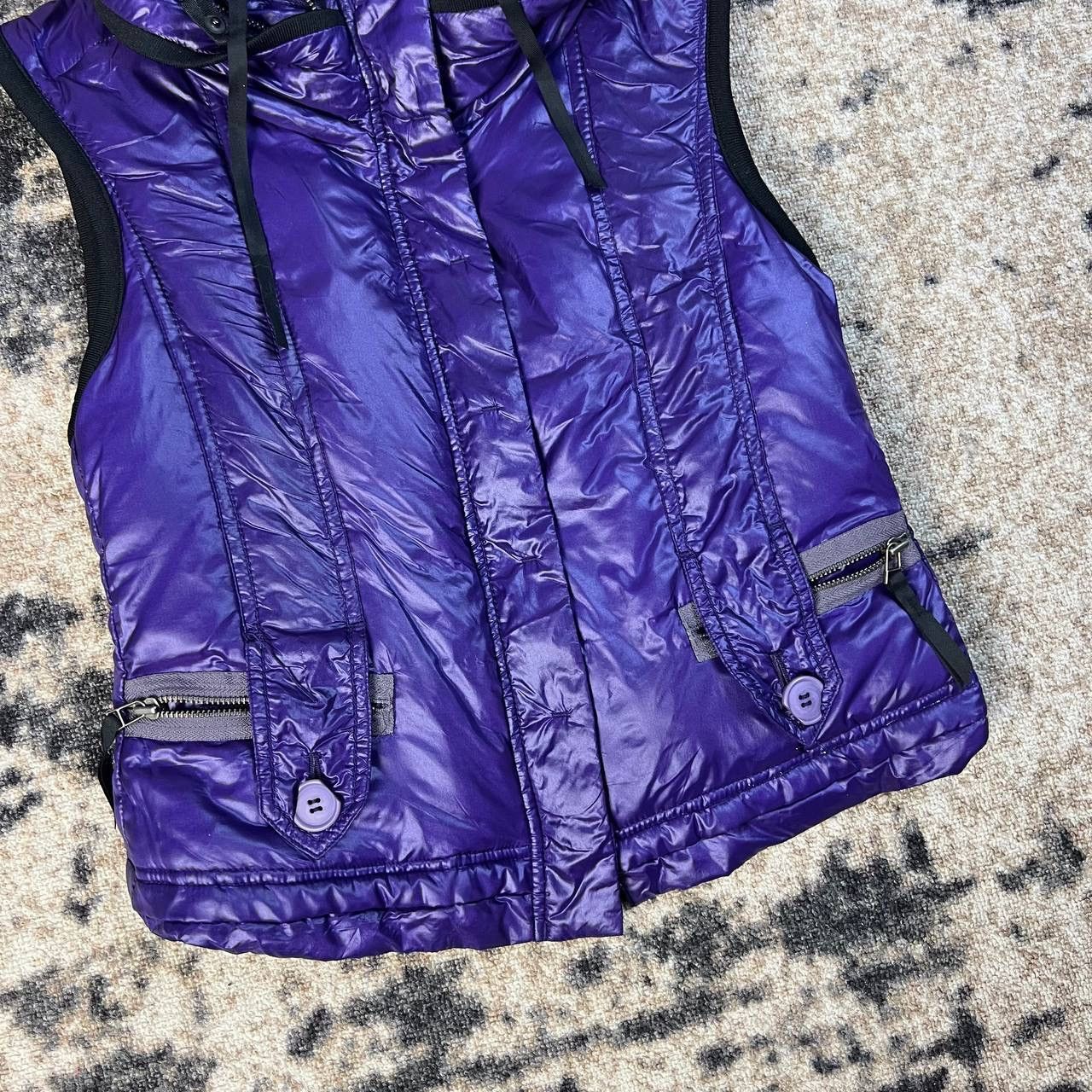 Marithe + Francois Girbaud Marithe + Francois Girbaud Avant Garde Y2K Puffer Vest Size L / US 10 / IT 46 - 4 Thumbnail