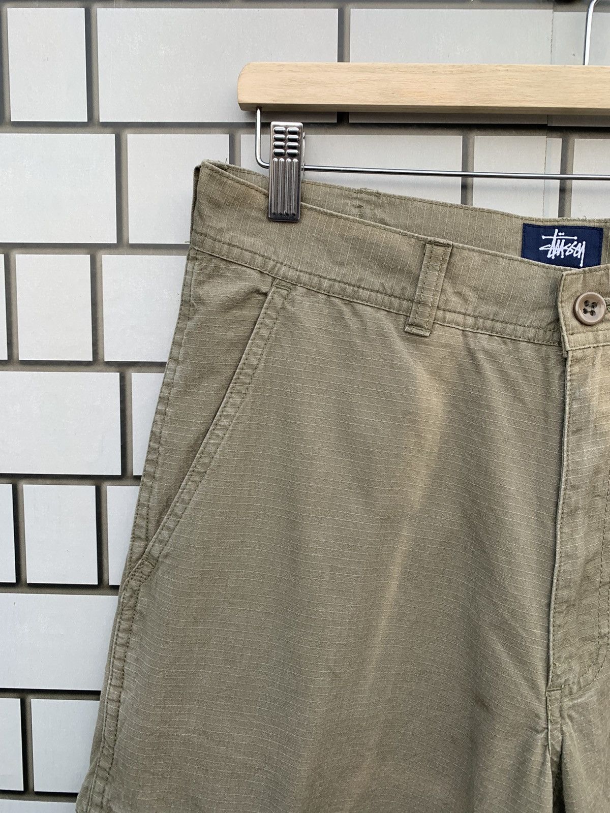 Stussy Vintage Stussy Sun Faded Shorts Pants Size US 30 / EU 46 - 2 Thumbnail