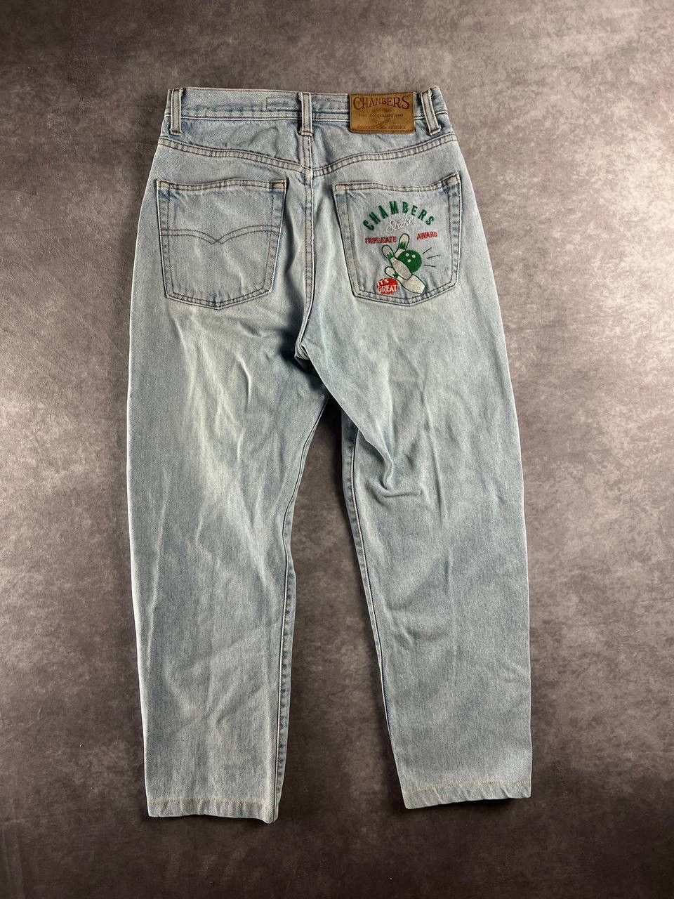 Other Vintage CHASERS Bowlrama Jeans Sz 30 Rare Bowling Embroidery Size US 30 / EU 46 - 1 Thumbnail