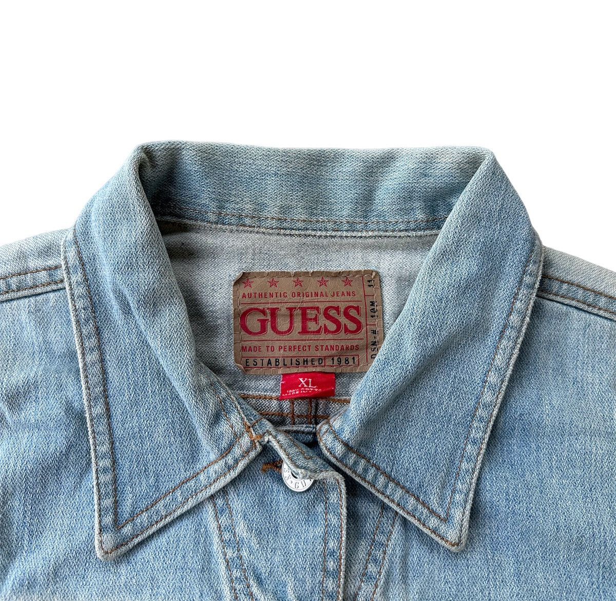 Guess Guess denim jacket Size XL / US 12-14 / IT 48-50 - 2 Thumbnail