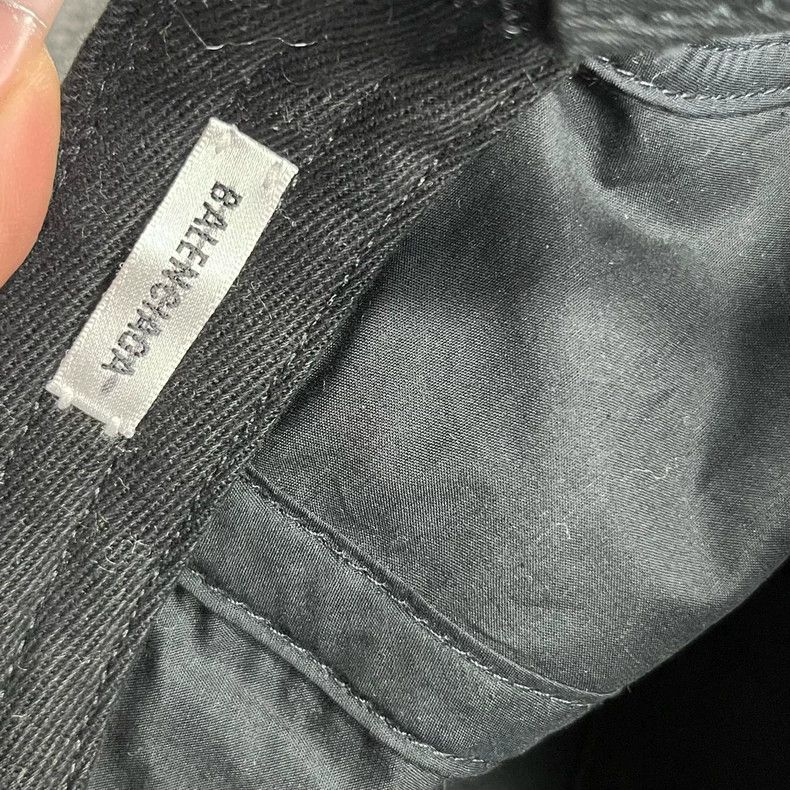 Balenciaga Balenciaga Black coke baseball cap 2505-Nextarrow Size ONE SIZE - 6 Thumbnail