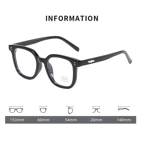 Designer × Vintage Transparent Computer Glasses, Anti Blue Light Eyeglasses Size ONE SIZE - 2 Thumbnail
