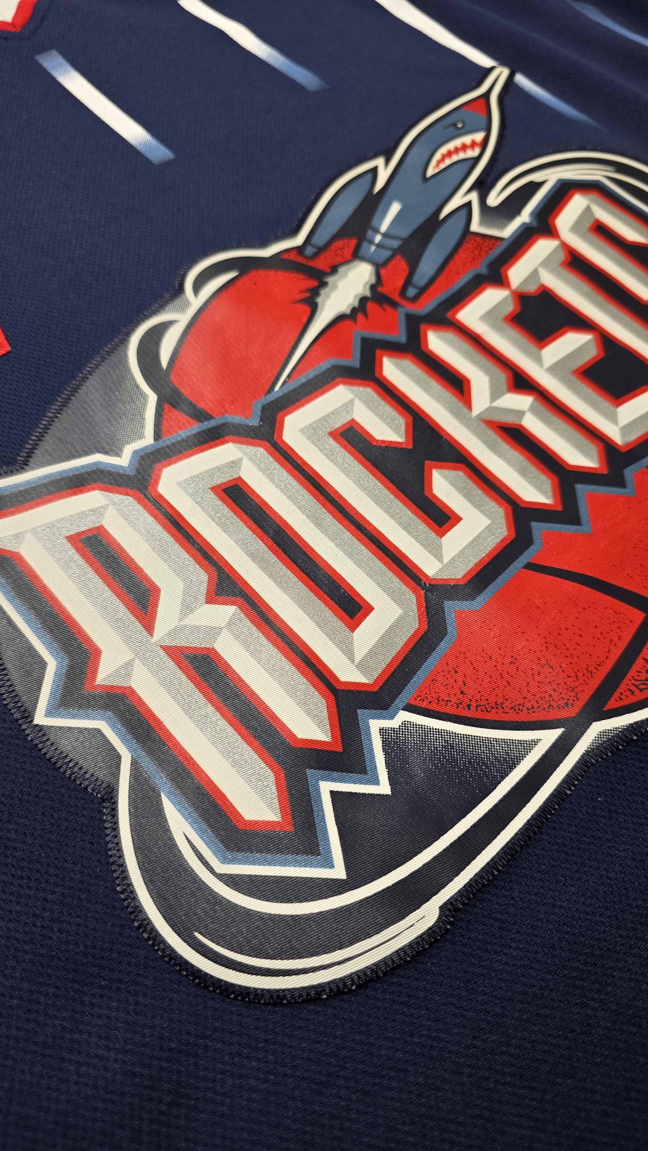 Adidas Adidas Jeremy Lin Houston Rockets HWC Big Rocket Jersey Sewn Size US M / EU 48-50 / 2 - 6 Thumbnail