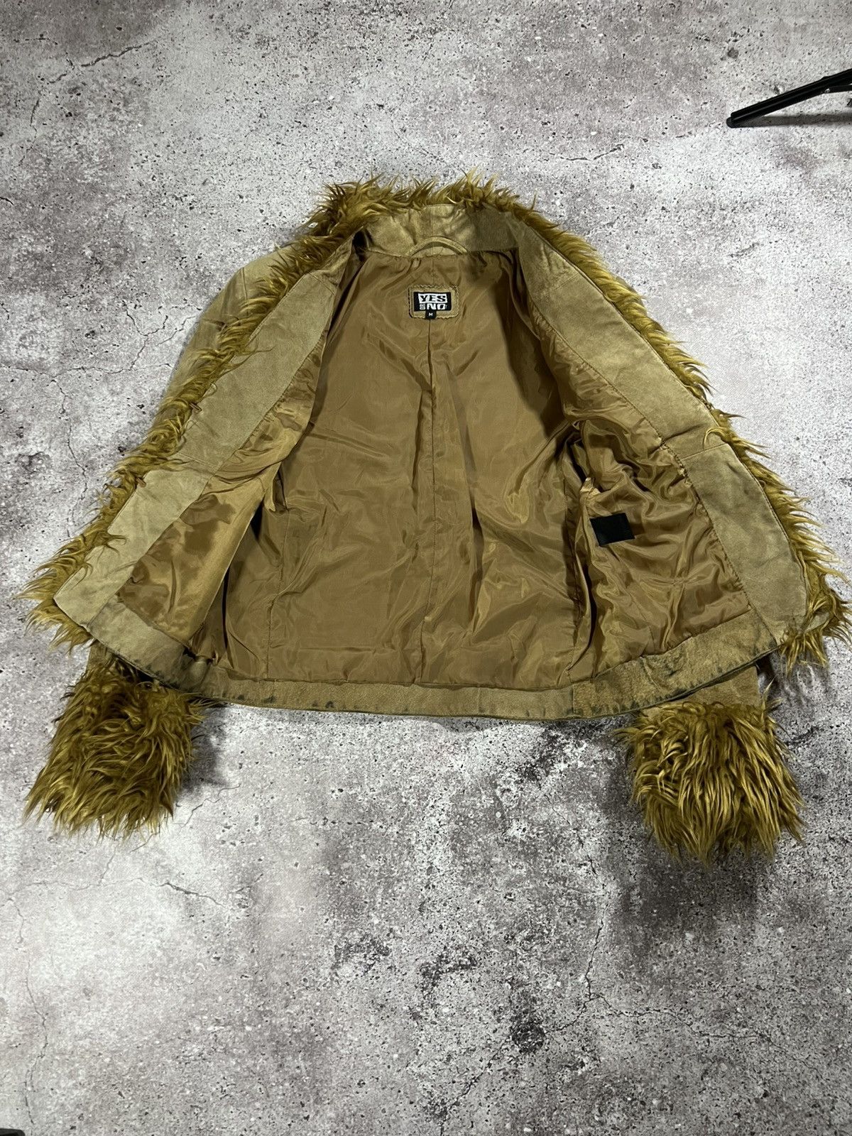 Japanese Brand 🔥Sick Y2K If Six Was Nine Style Suede Laces Up Fur Jacket Size M / US 6-8 / IT 42-44 - 7 Thumbnail