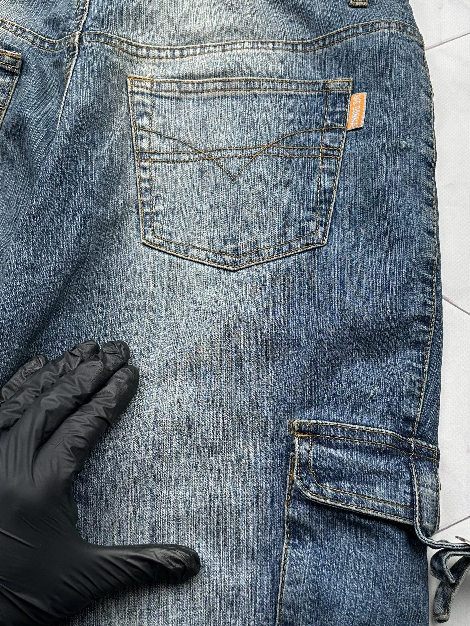 Japanese Brand Vintage Bondage Flare Jeans (B398)E2 Size US 32 / EU 48 - 13 Thumbnail