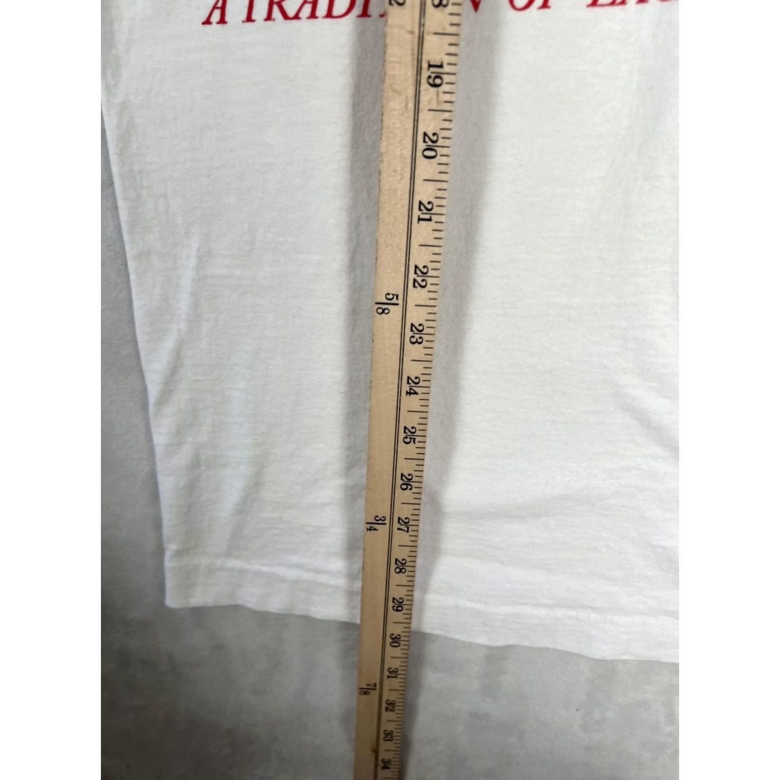 Mickey Unlimited VINTAGE Mickey Unlimited T-Shirt Mens XL White Patriotic Mickey Mouse Stars Graphic Print Crew Neck Short Sleeve Size US XL / EU 56 / 4 - 5 Thumbnail