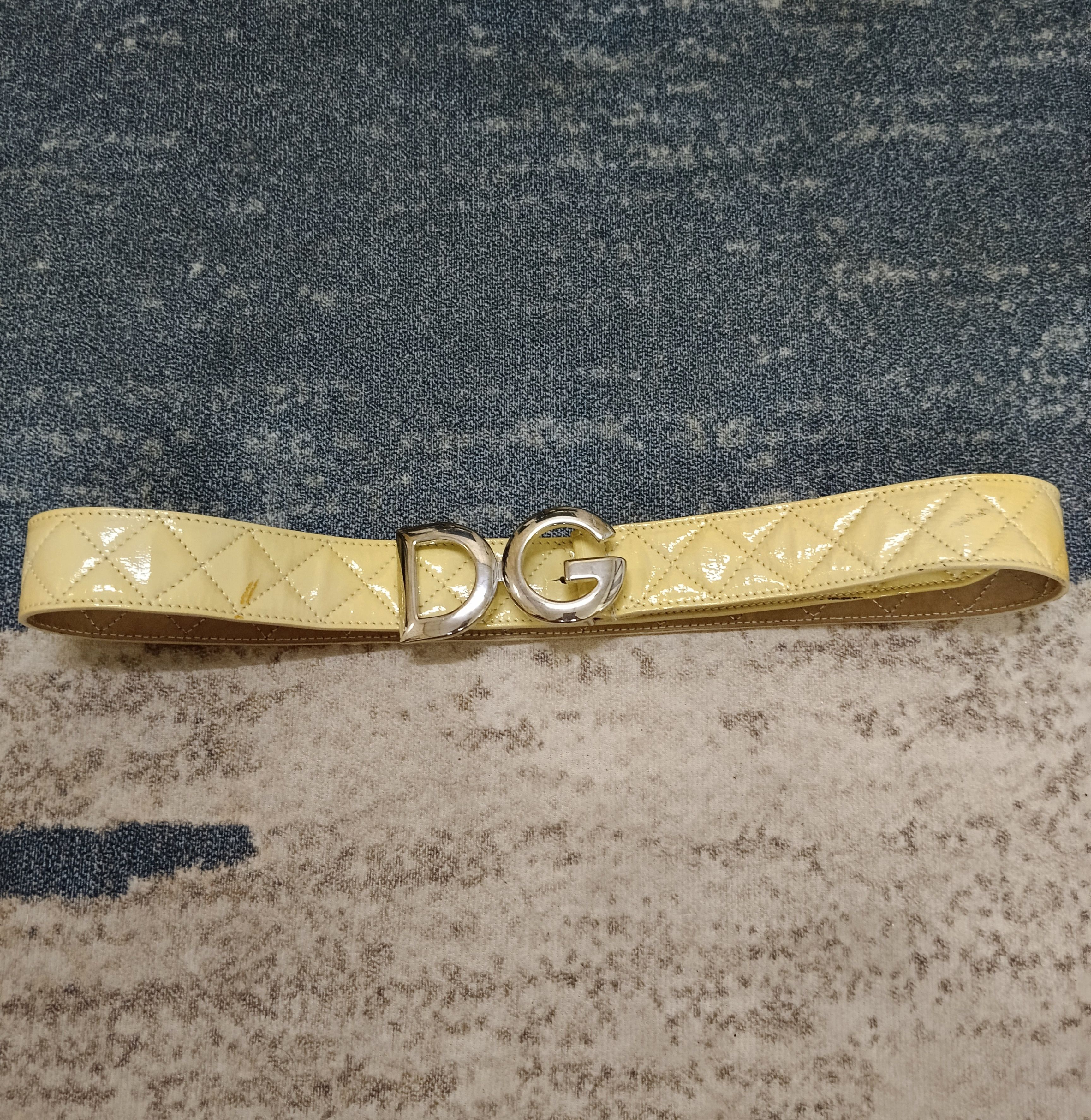 Dolce & Gabbana OG🔥GRAIL D&G BUCKLE BELT (SIZE 28-32 INCH) Size 32 - 1 Thumbnail