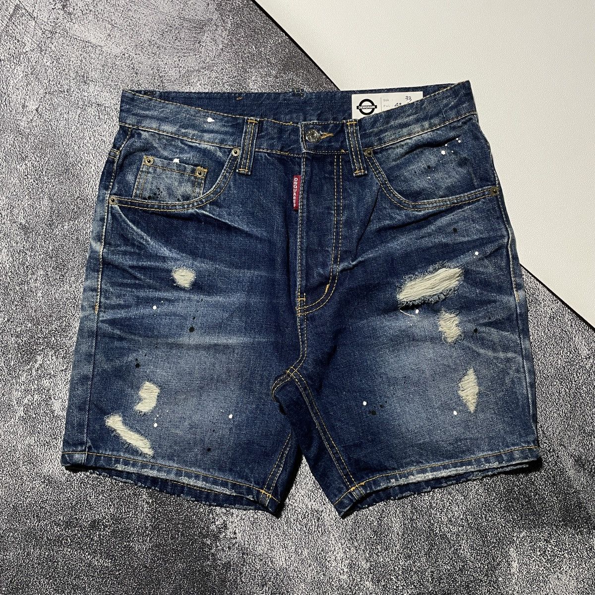 Dsquared2 × Vintage Dsquared Ripped Pants Size 28" / US 6 / IT 42 - 1 Thumbnail