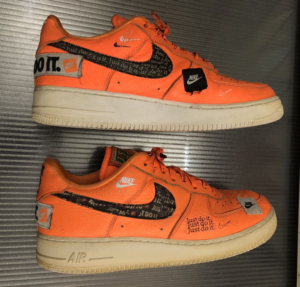 Nike Nike Air Force 1 Low Just Do It Pack total orange 10 US Size US 10 / EU 43 - 4 Thumbnail