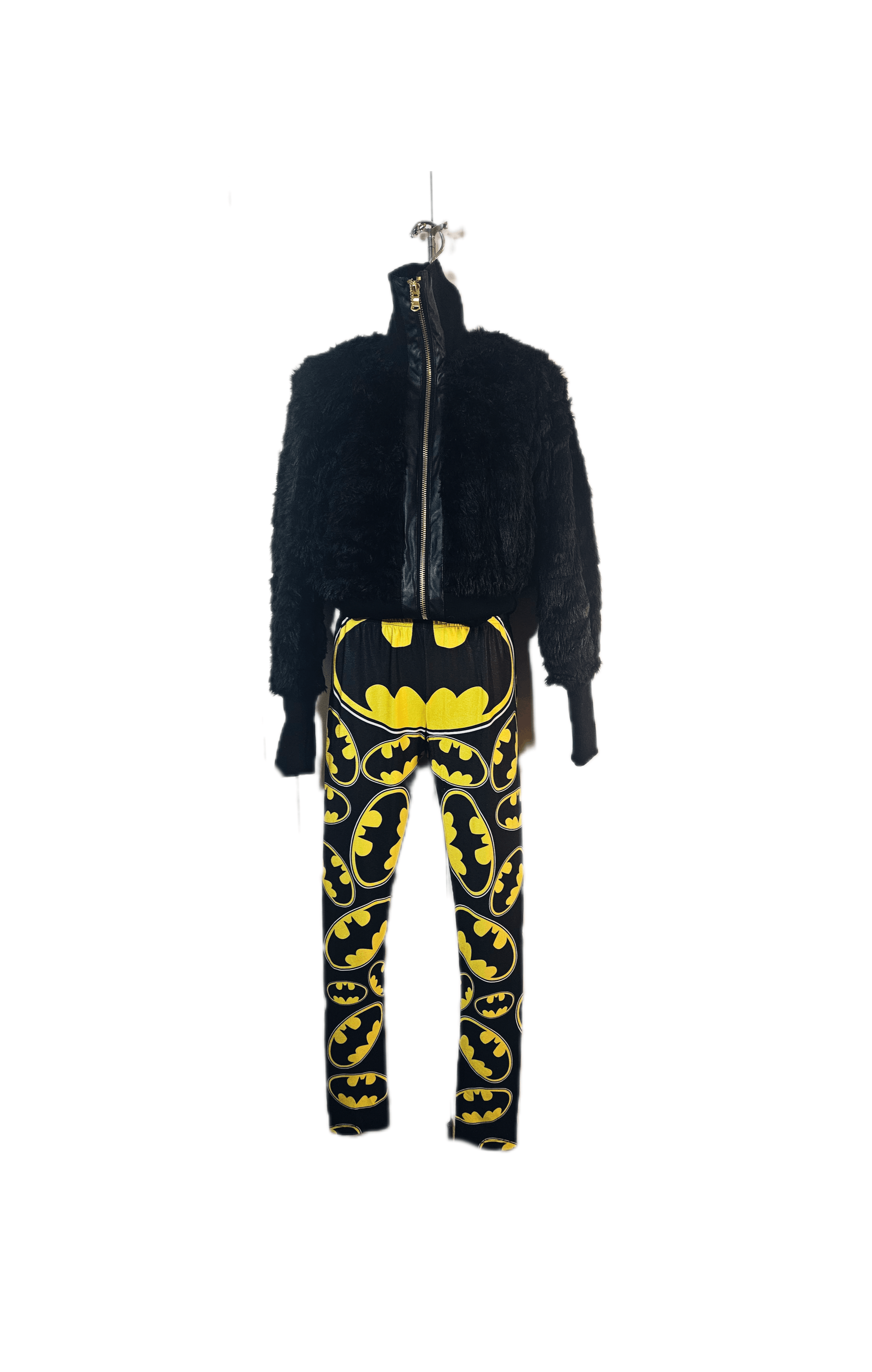 Other VINTAGE BATMAN LEGGINGS BRIGHT Size 26" / US 2 / IT 38 - 2 Thumbnail