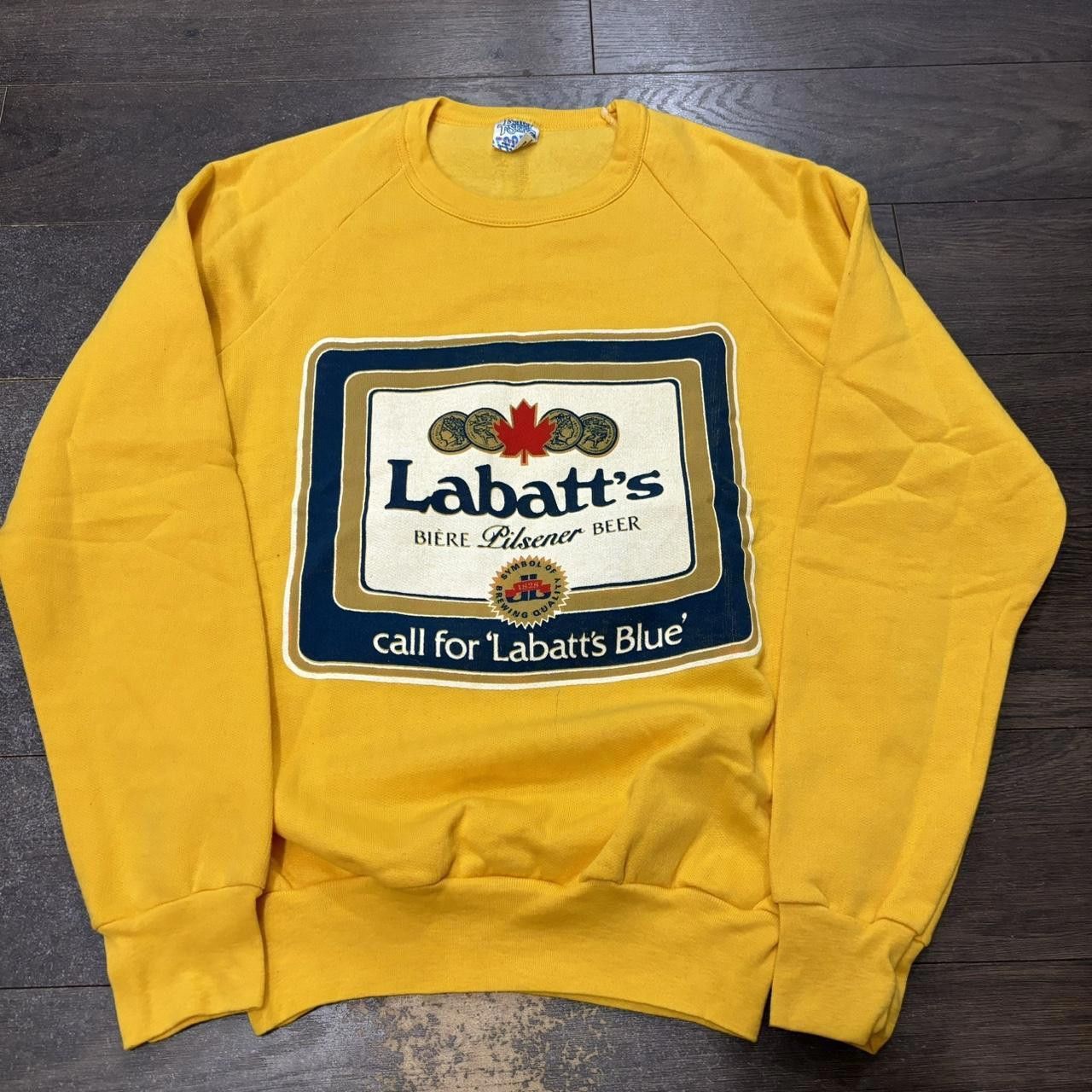 Designer vintage labatt call for labatt blue crewneck sweatshirt 70s Size US S / EU 44-46 / 1 - 3 Thumbnail